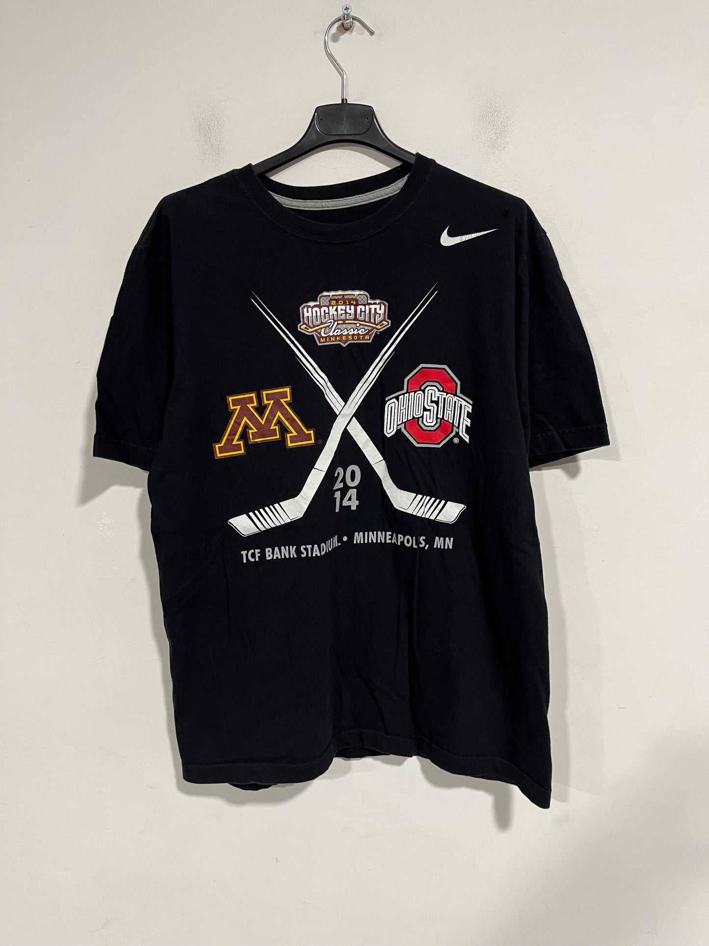 Rara t shirt celebrativa Nike hockey ncaa (G150)