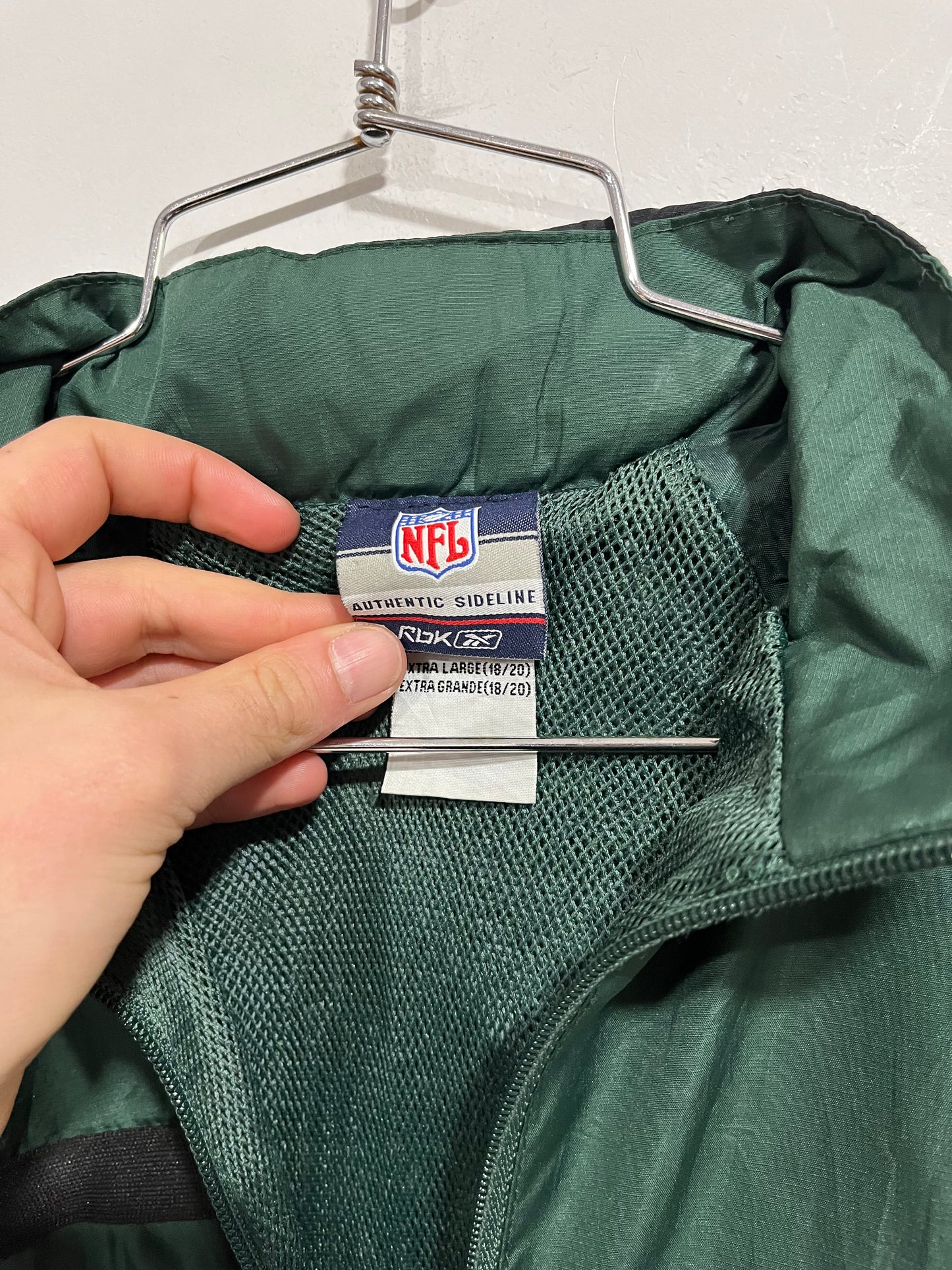 Giacca a vento Reebok NFL New York Jets (G282)