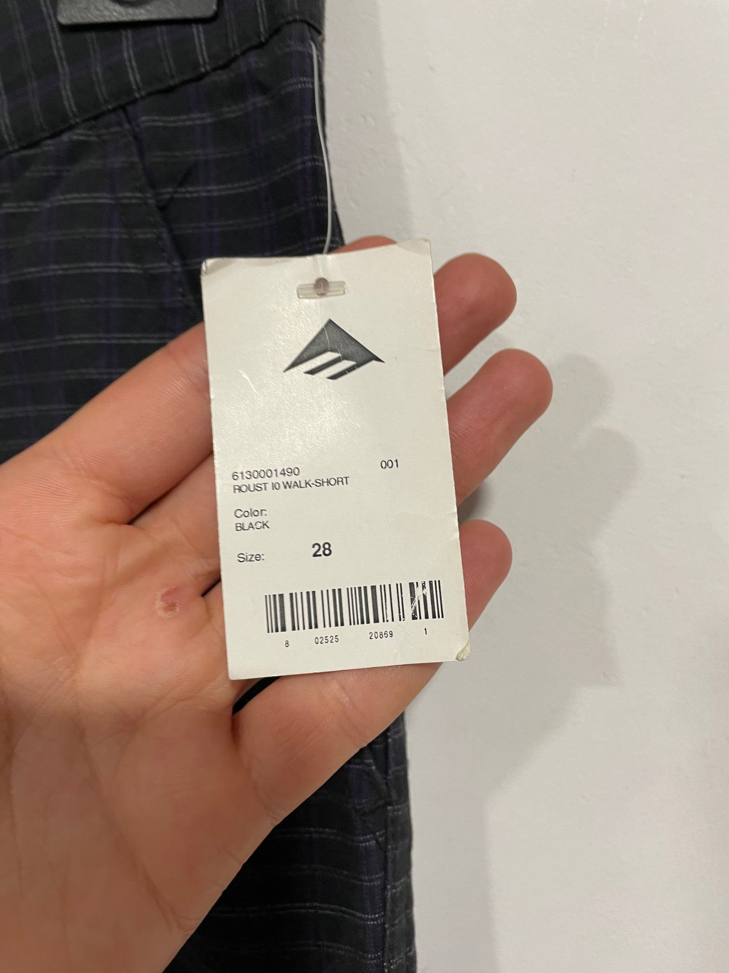 Shorts skate Emerica nuovo con cartellino (D681)