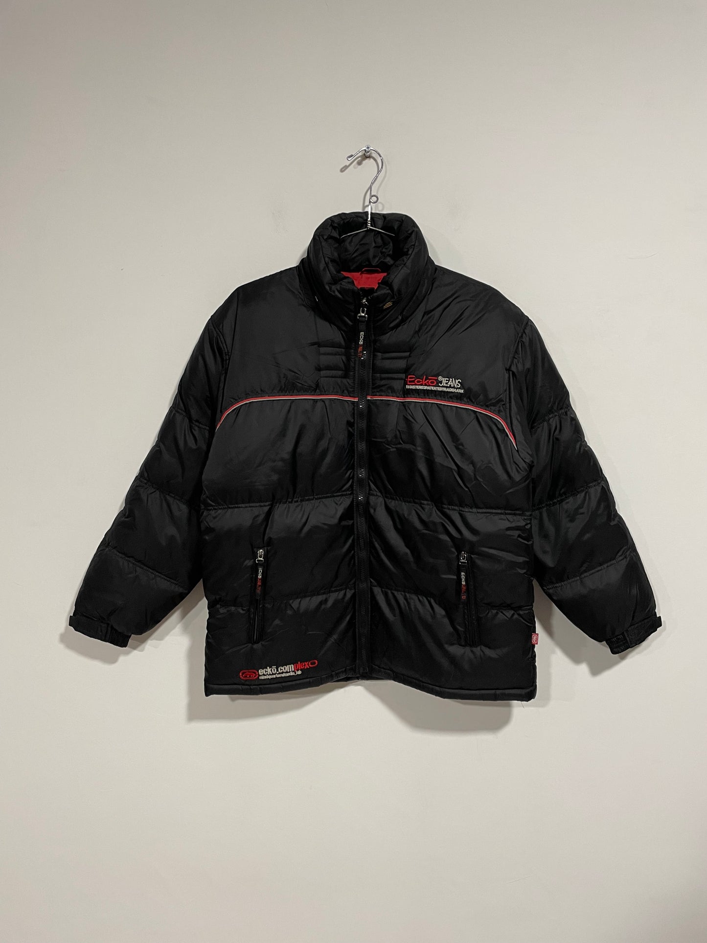 Raro giubbotto double face Ecko (C927)