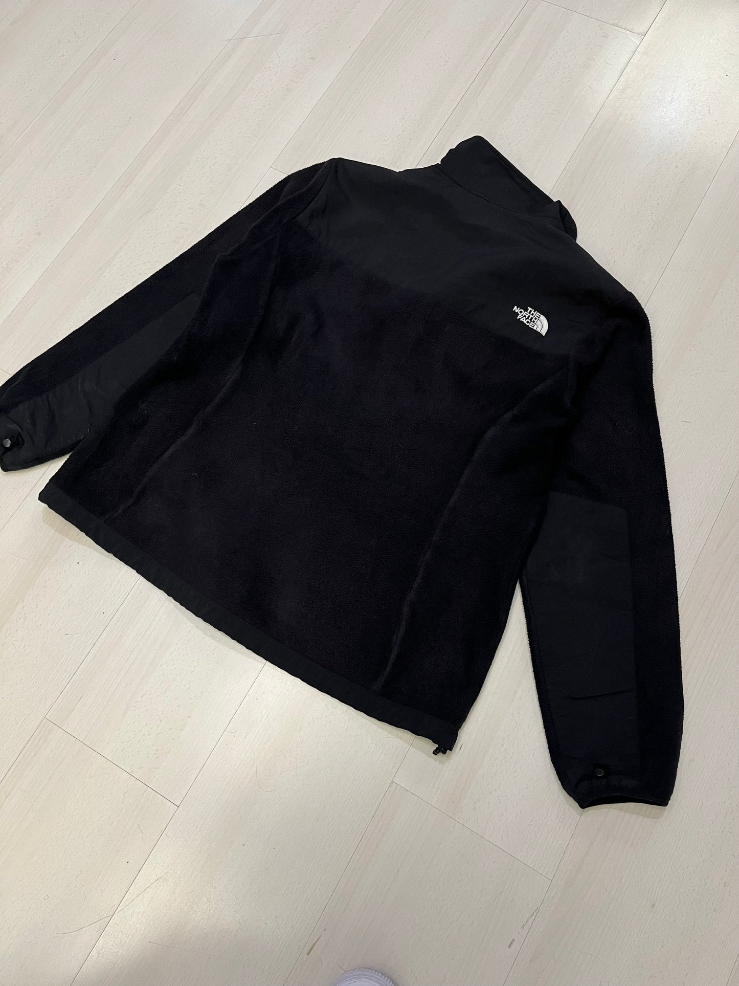 Felpa in pile The North face denali fleece Jacket nero (G879)