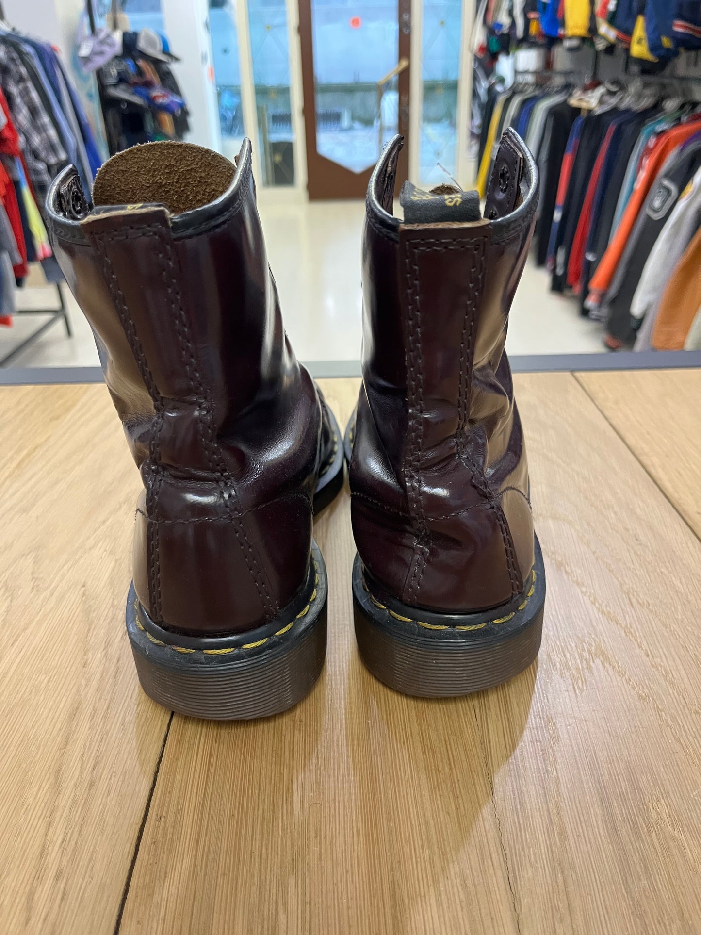 Stivaletti DR martens bordeaux (G664)