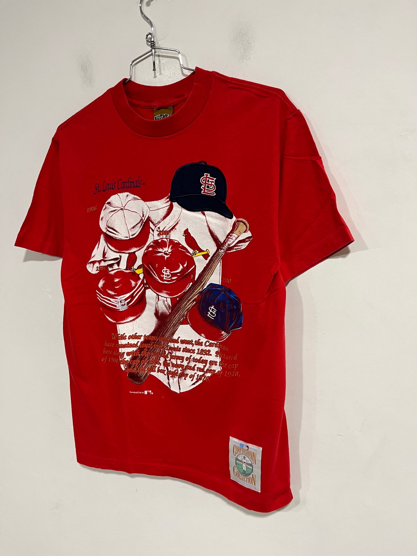 Rarissima t shirt 90’s Nutmeg Mills St Louis Cardinals MLB (G579)