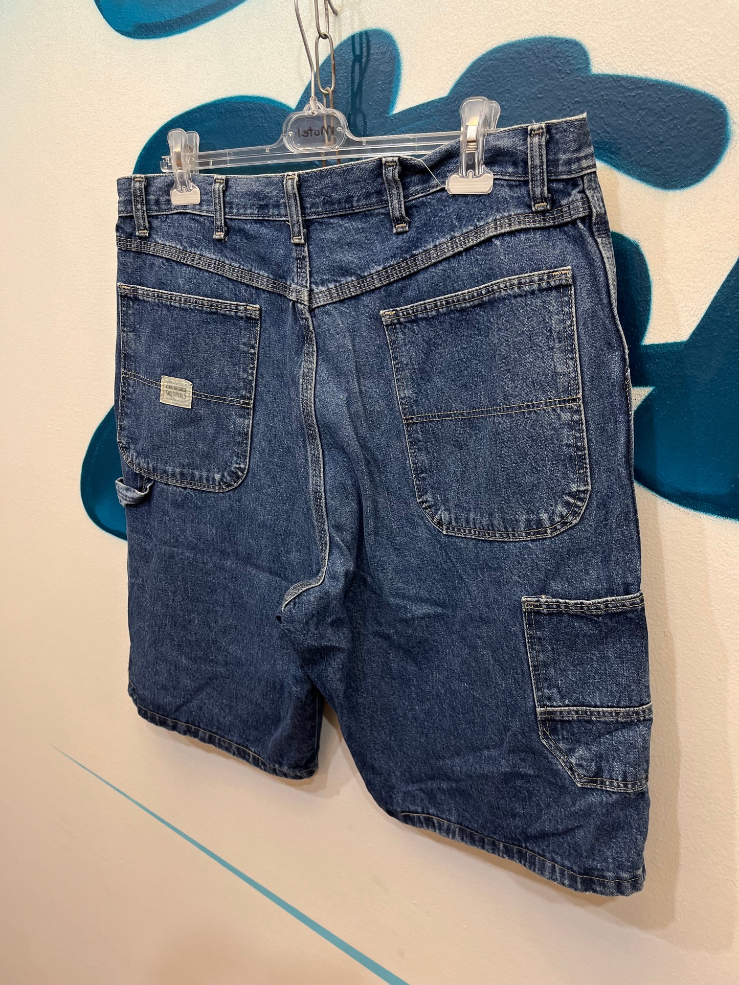 Bermuda shorts jeans Wrangler carpenter (G334)