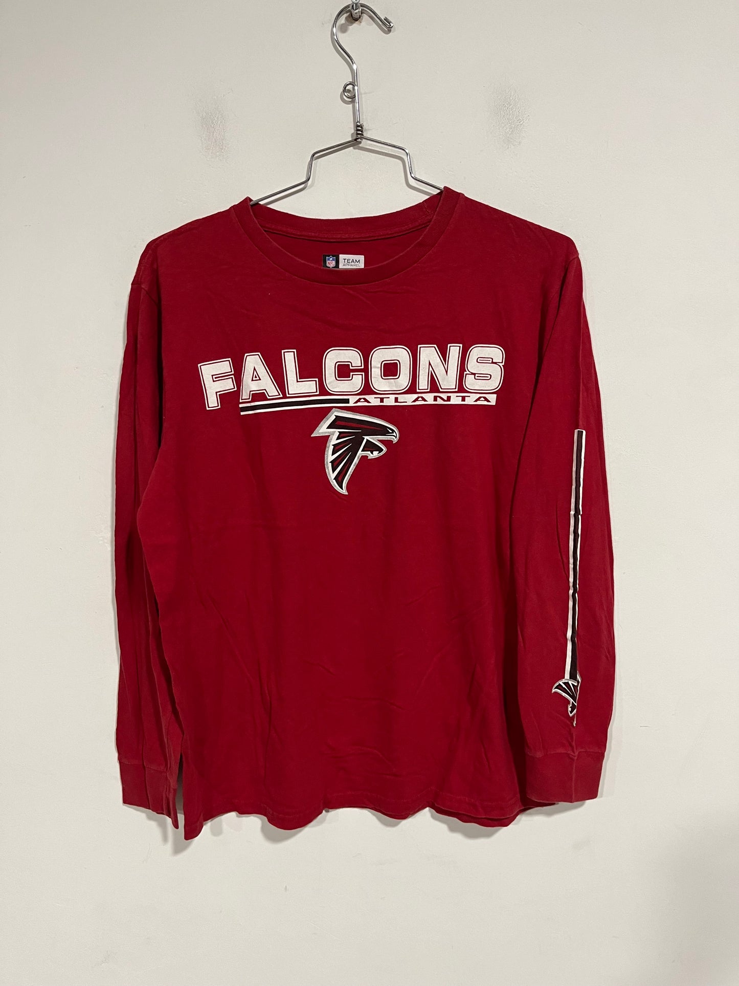 T shirt NFL team apparel maniche lunghe (G278)