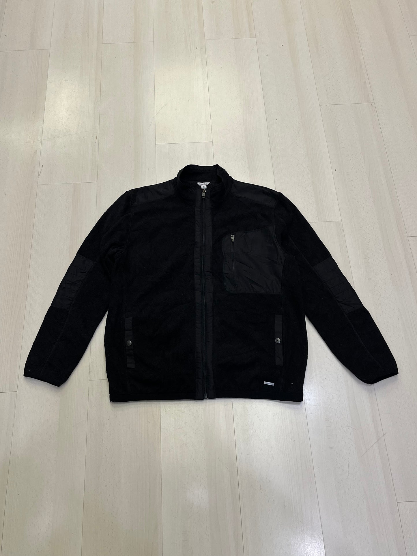 Felpa in Pile Calvin Klein nera (G875)