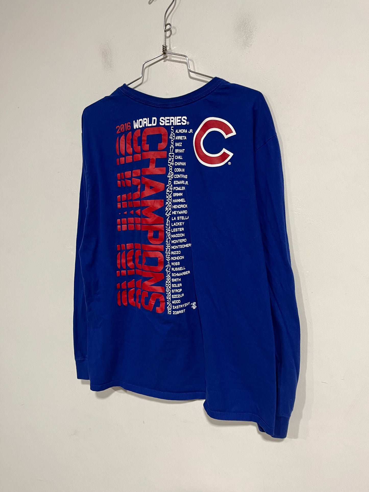T shirt long sleeves Nike Chicago Cubs (G069)