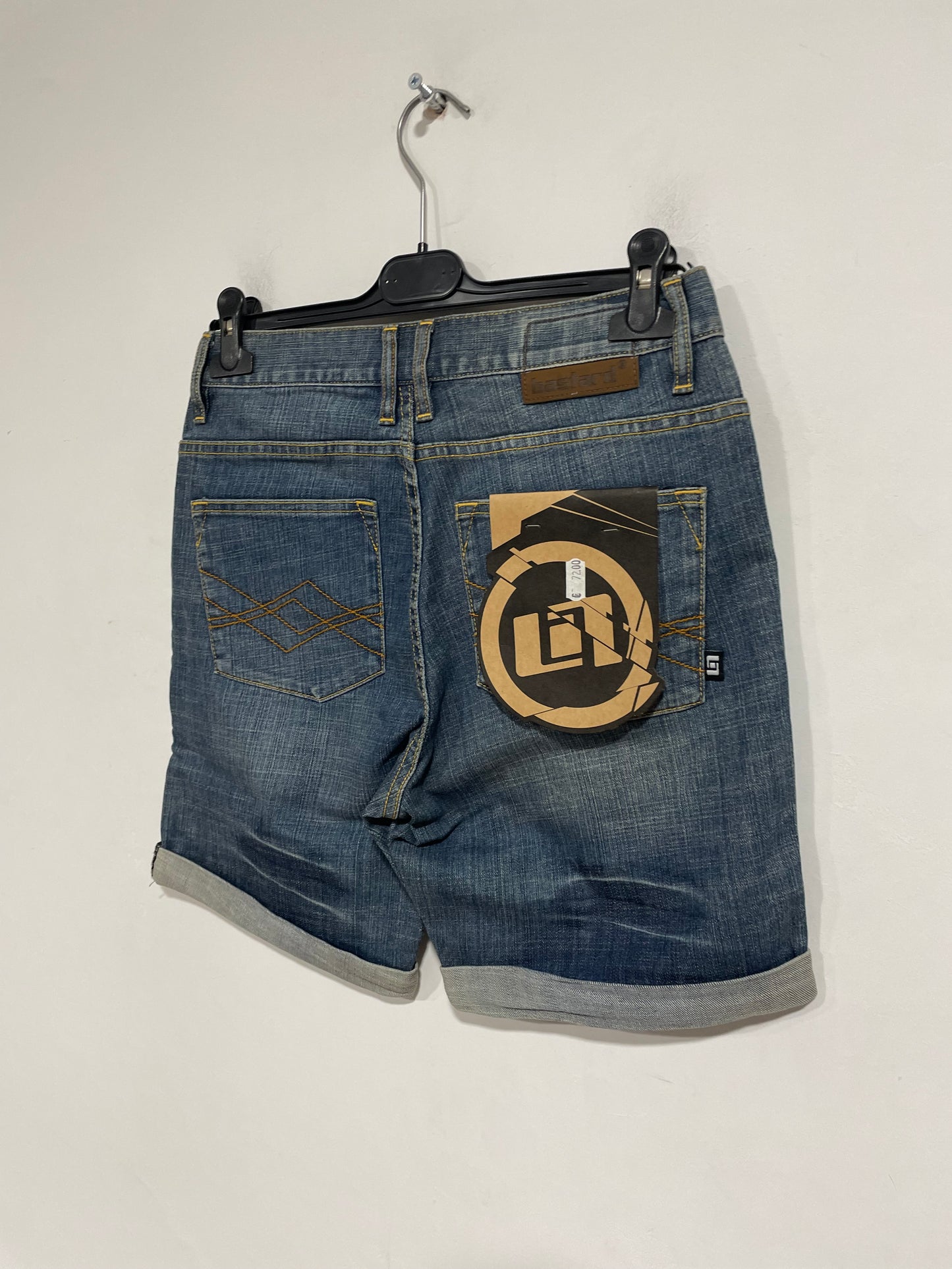 Shorts skateboard Bastard in jeans (D694)