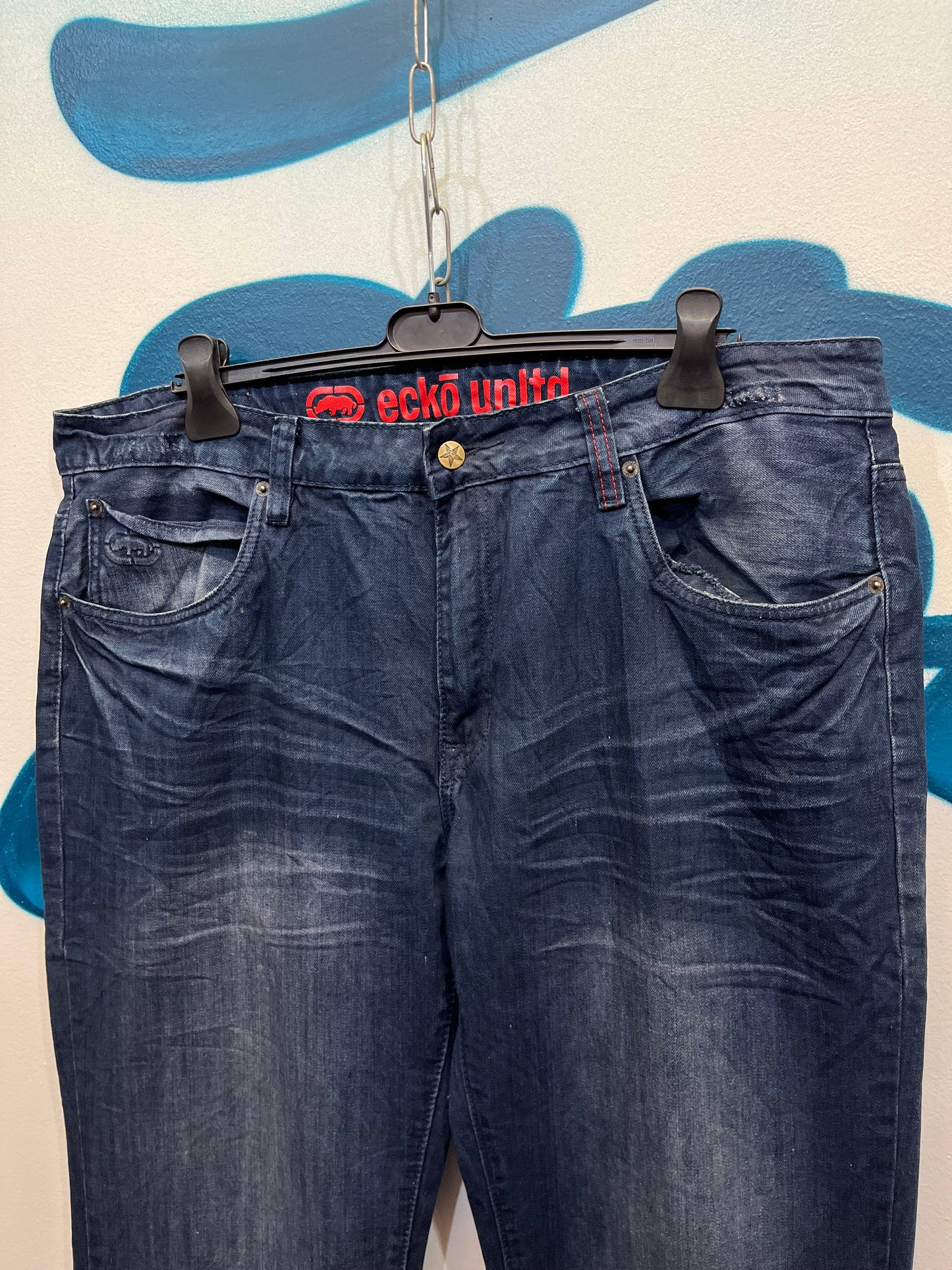 Jeans baggy Ecko y2k hip hop (G141)
