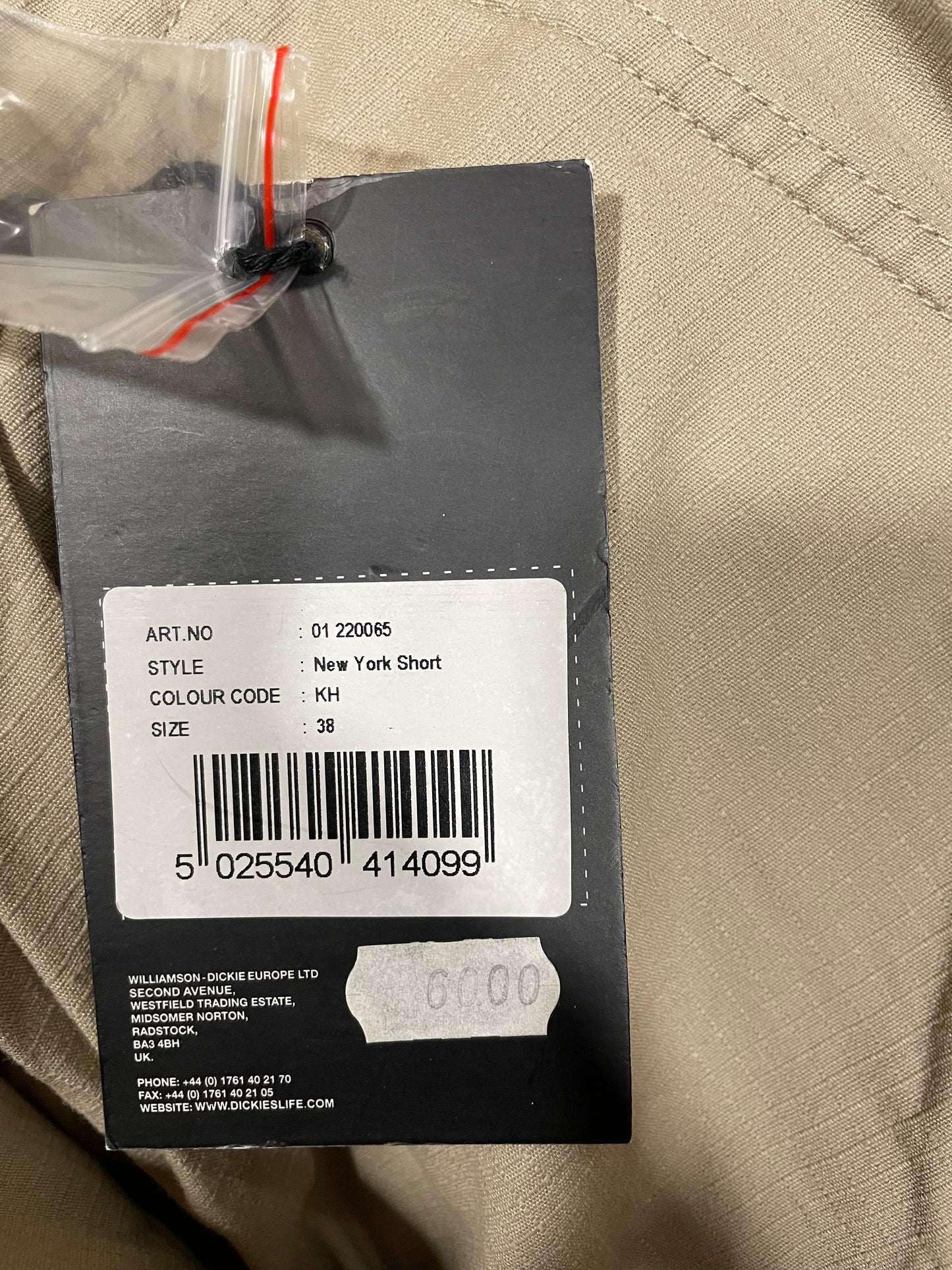 Shorts cargo Dickies nuovo con cartellino (D679)