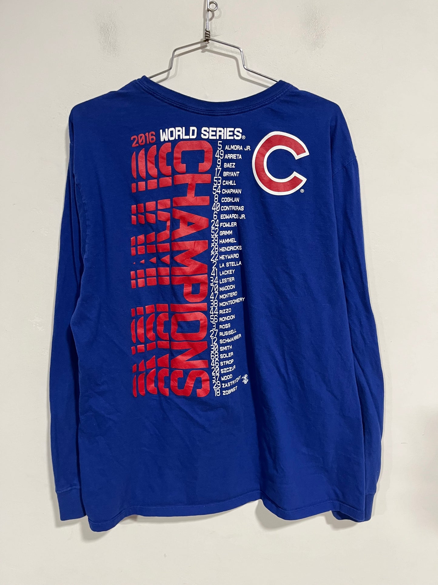 T shirt long sleeves Nike Chicago Cubs (G069)