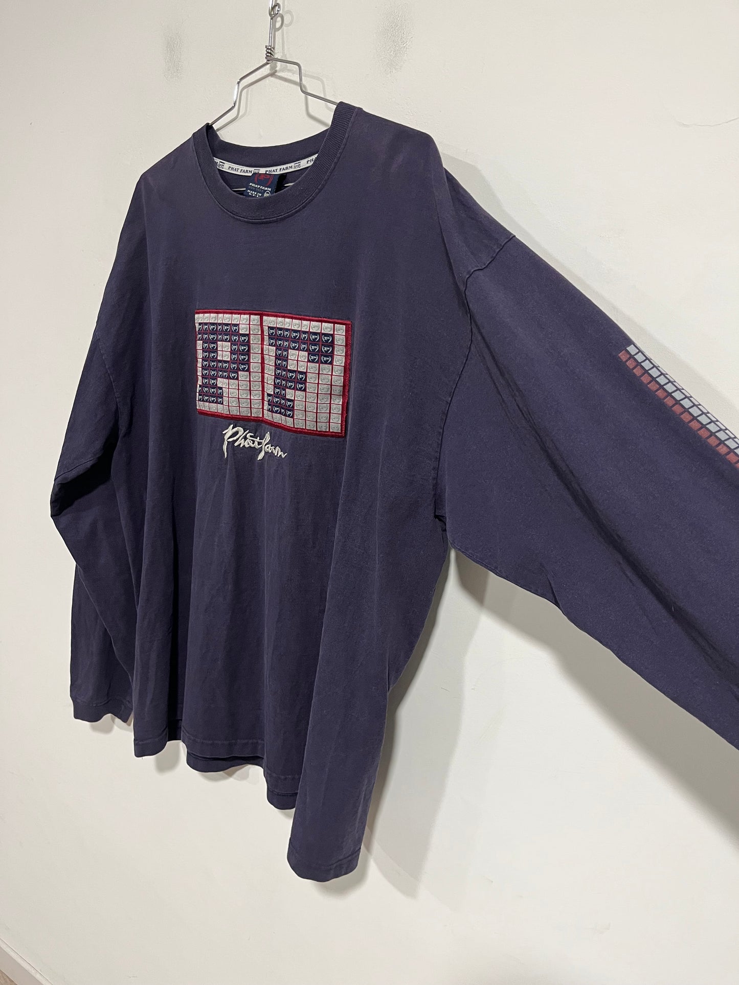 T shirt maniche lunghe Phat Farm hip hop (H214)