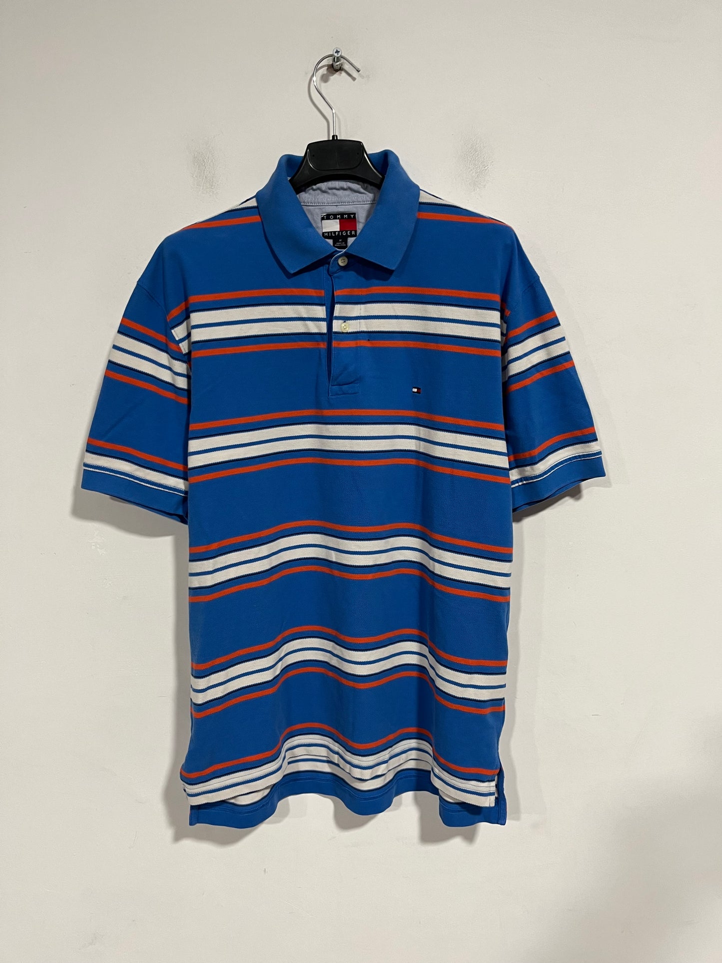 Polo Tommy Hilfiger vintage a righe (G230)