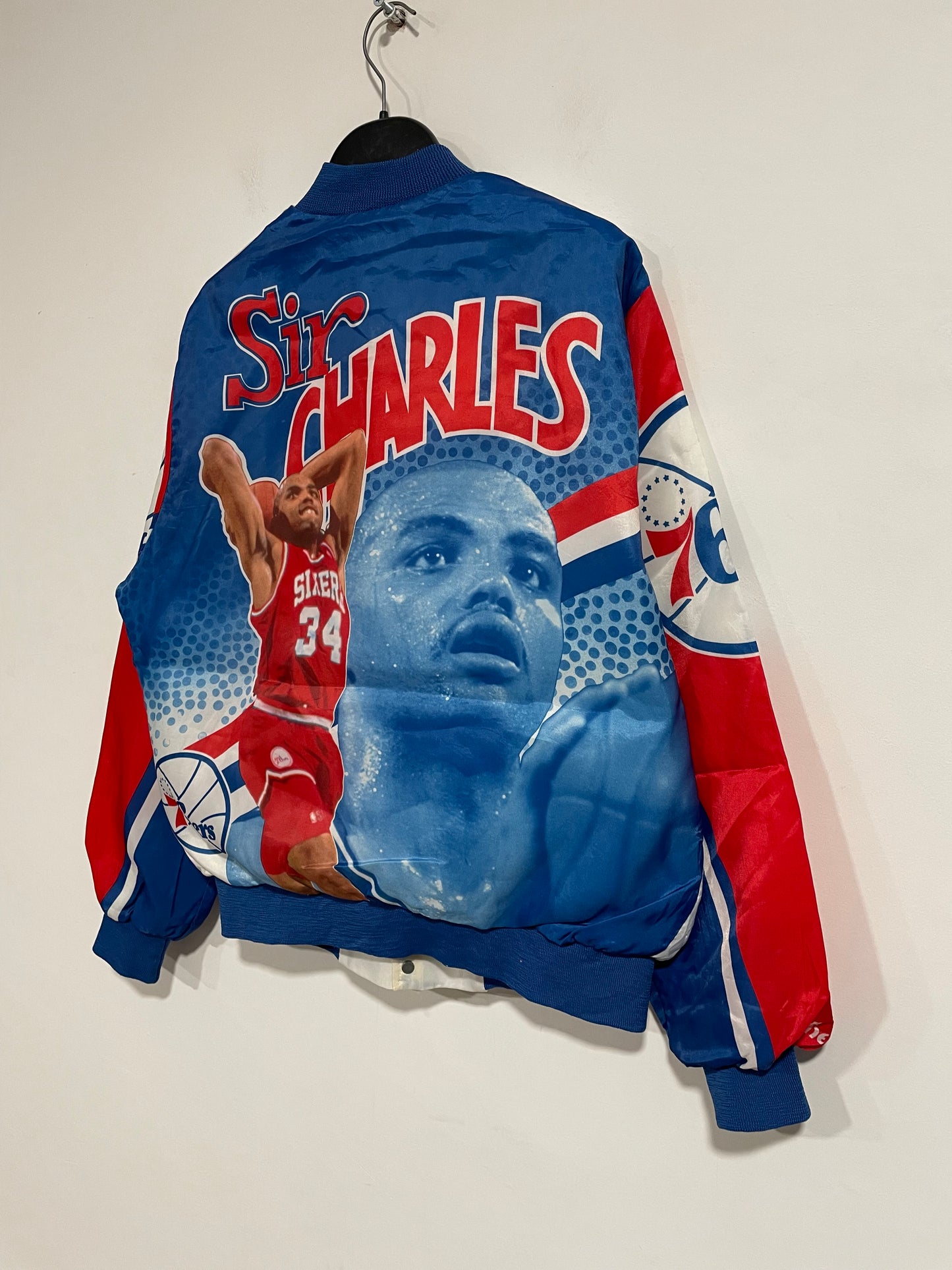 Rarissimo bomber Chalk Line 76ers Sir Charles Barkley (D020)