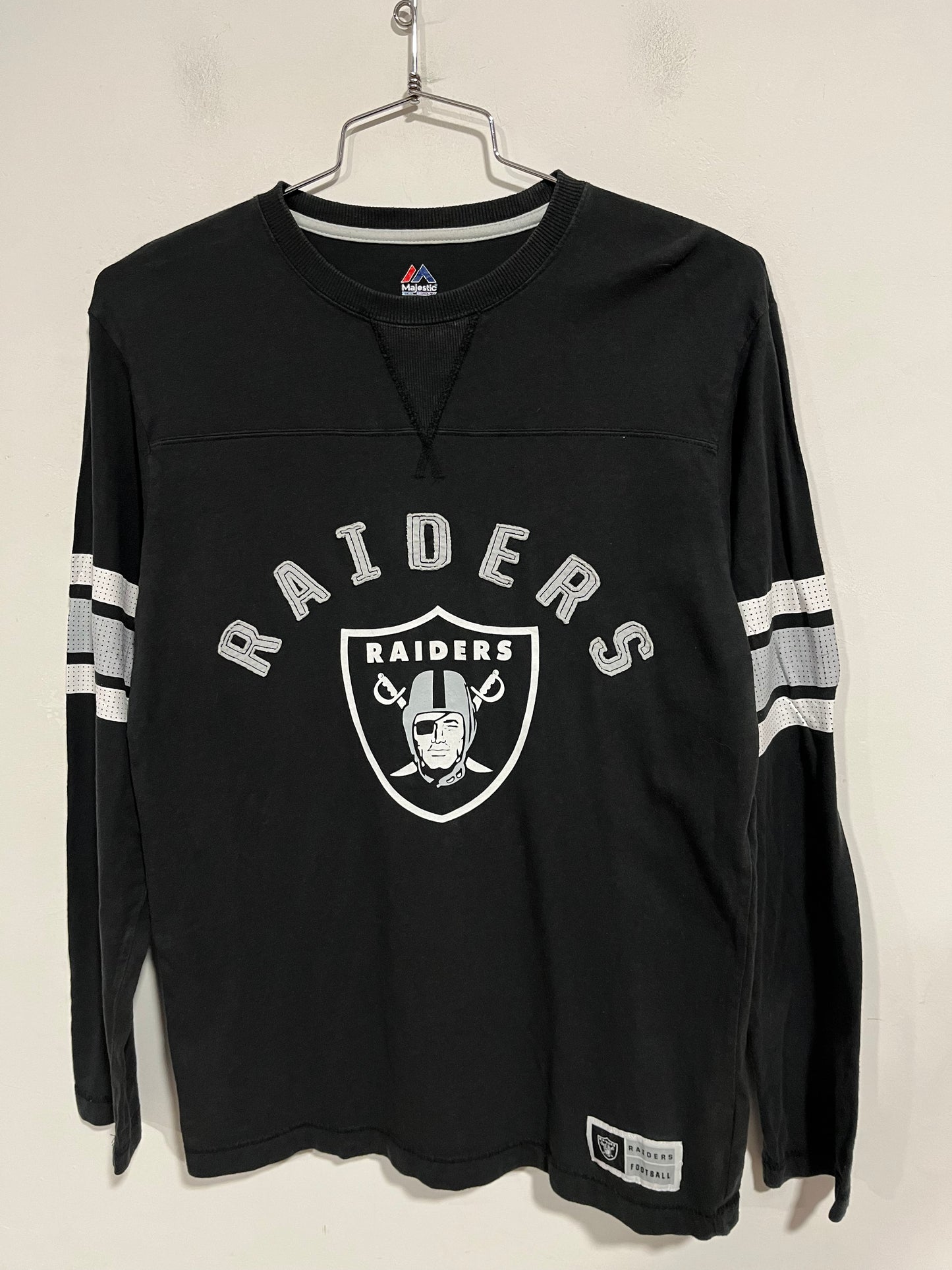 T shirt Majestic long sleeves Las Vegas Raiders (G168)