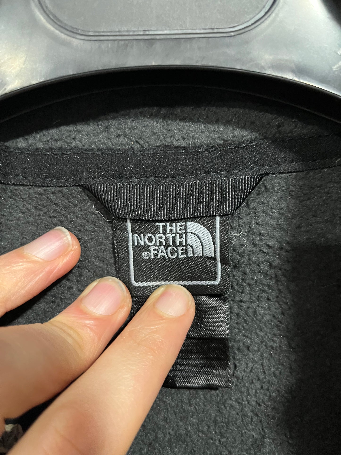 Felpa in pile The North face black (F622)