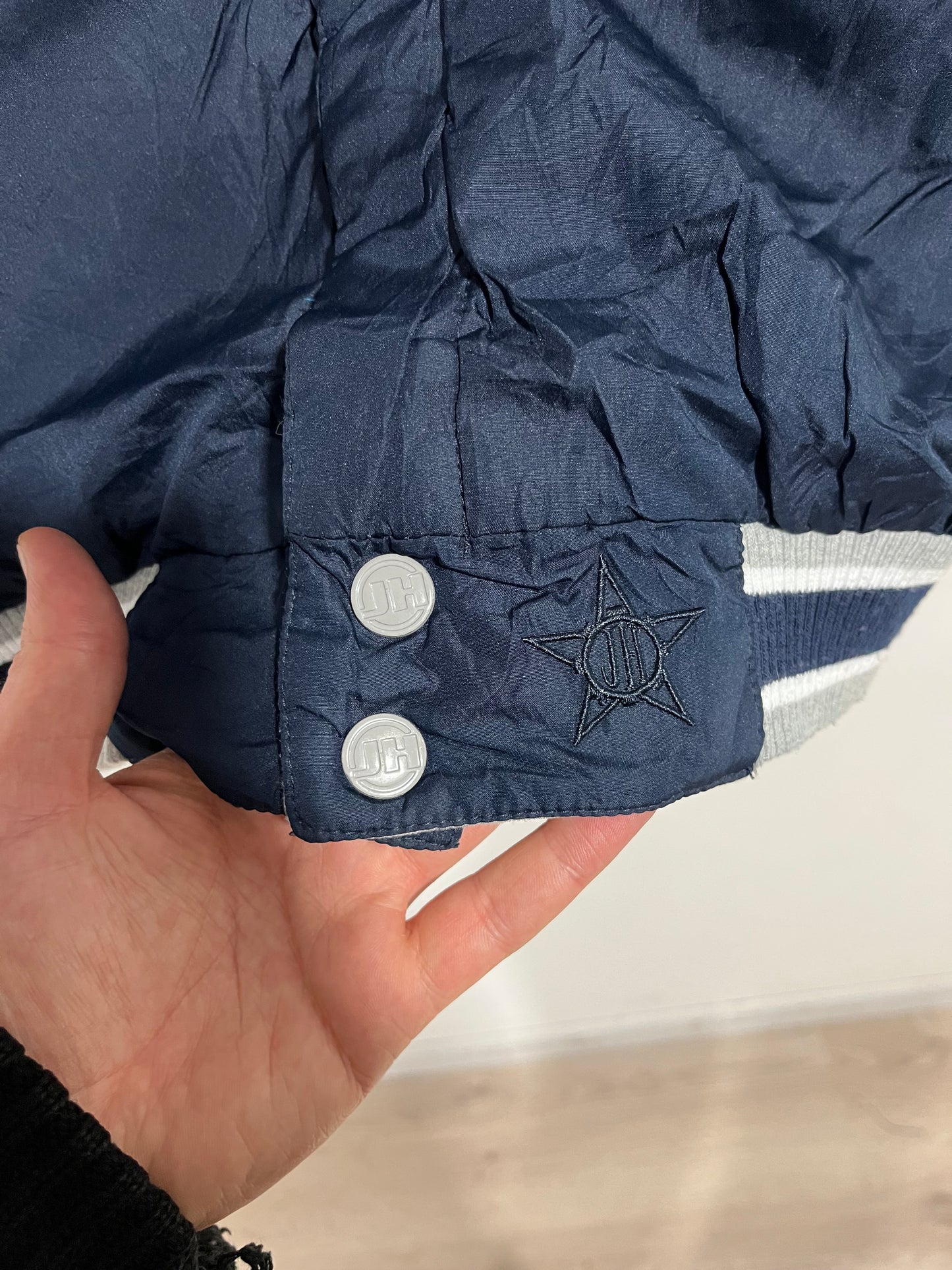 Raro giubbotto double face Jeff Hamilton Houston Astros (G769)