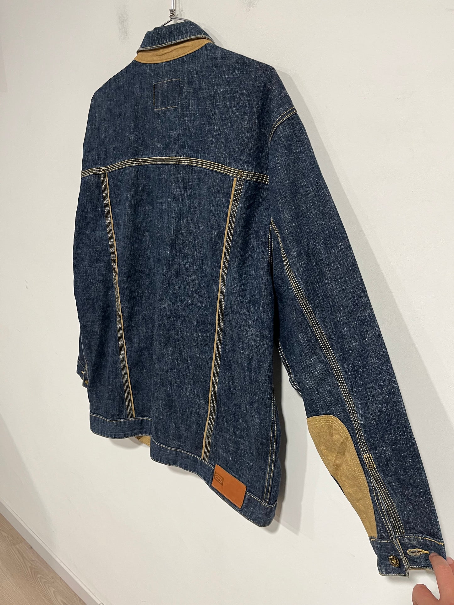 Giubbotto in jeans Ecko hip hop y2k (H186)