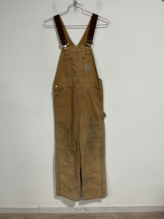 Salopette Carhartt double knee Made in usa (G636)
