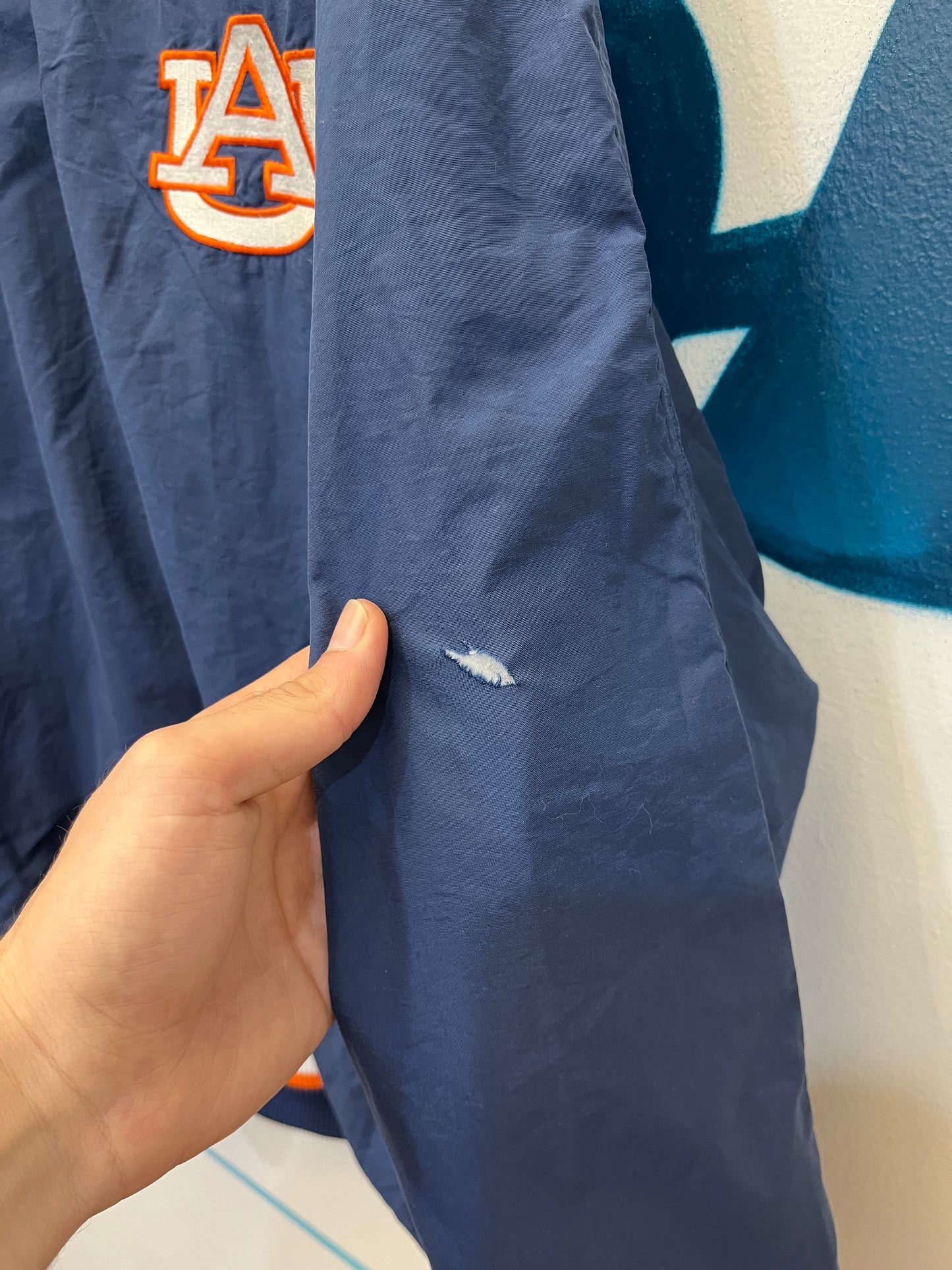Giubbottino tracktop a casacca Starter Auburn Tigers (F137)