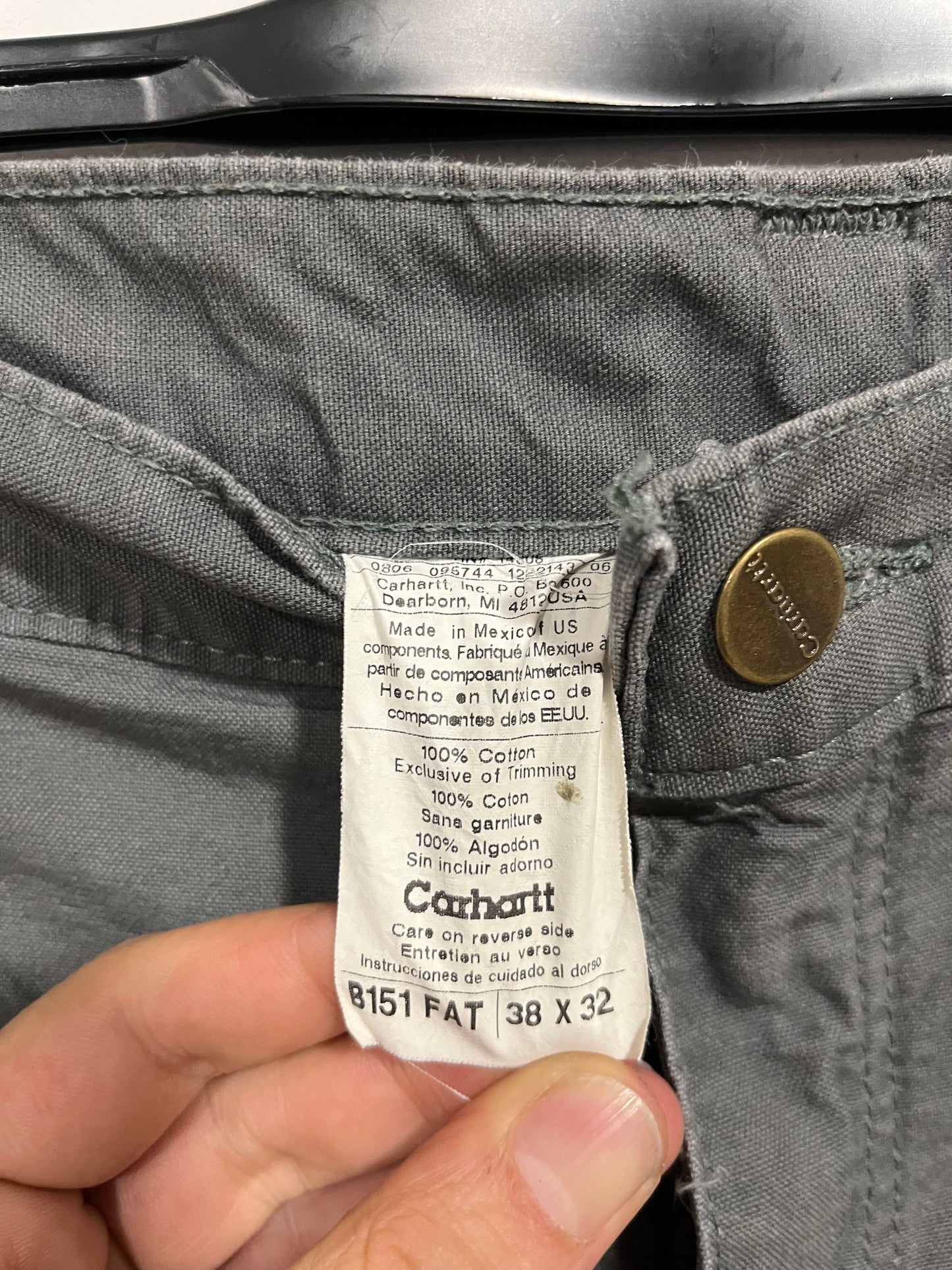 Pants Carhartt workwear from usa (H156)