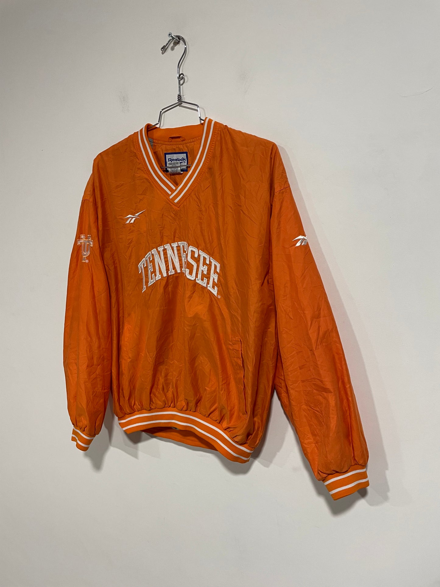 Tracktop a casacca Reebok college Tennessee University (D143)