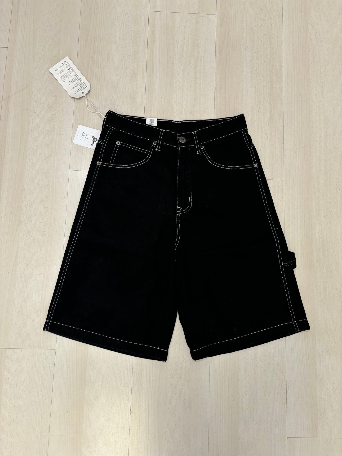 Jorts baggy Hirock con ricamo alieno 👽