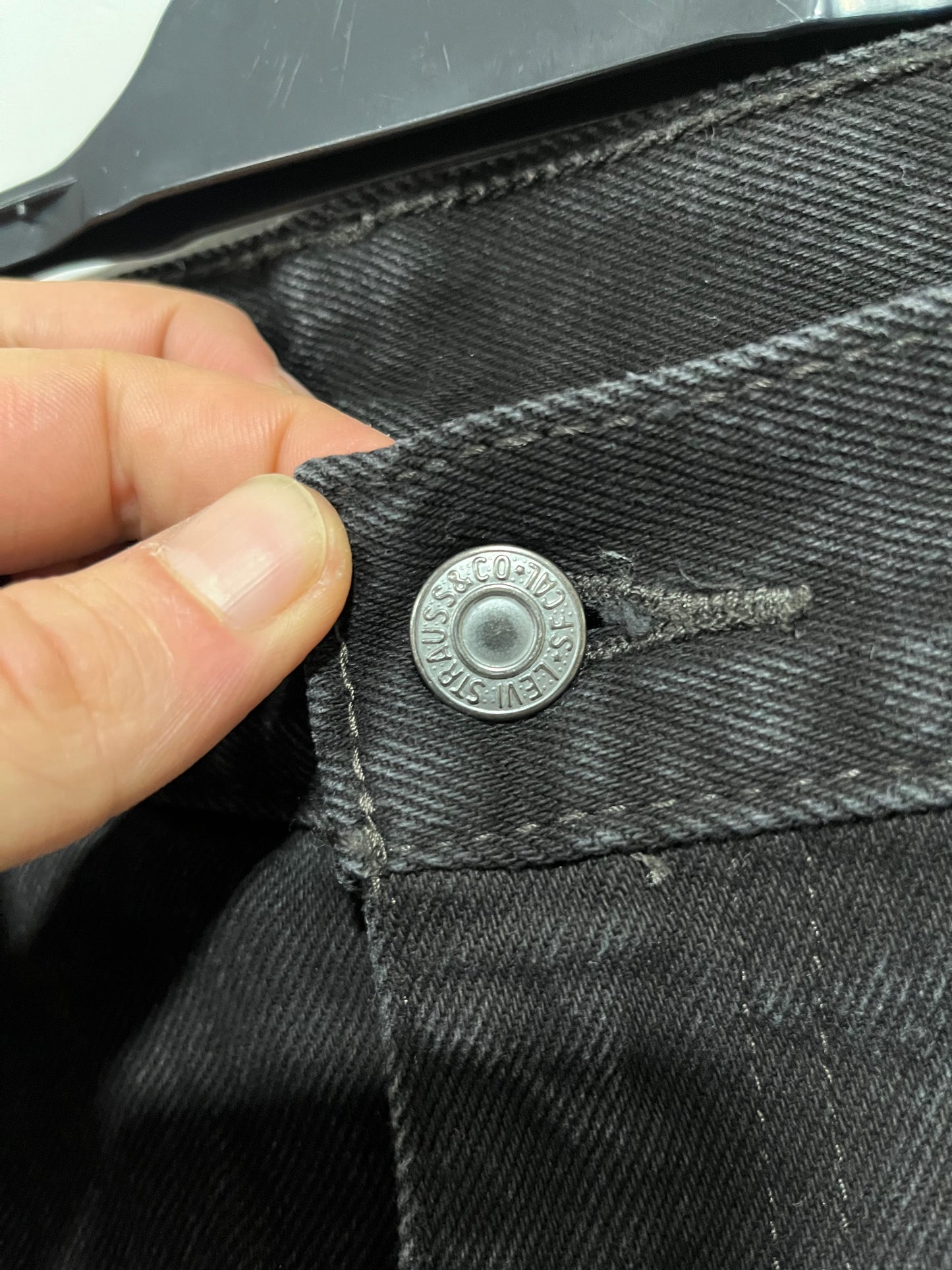 Jeans Levis 505 nero (G757)