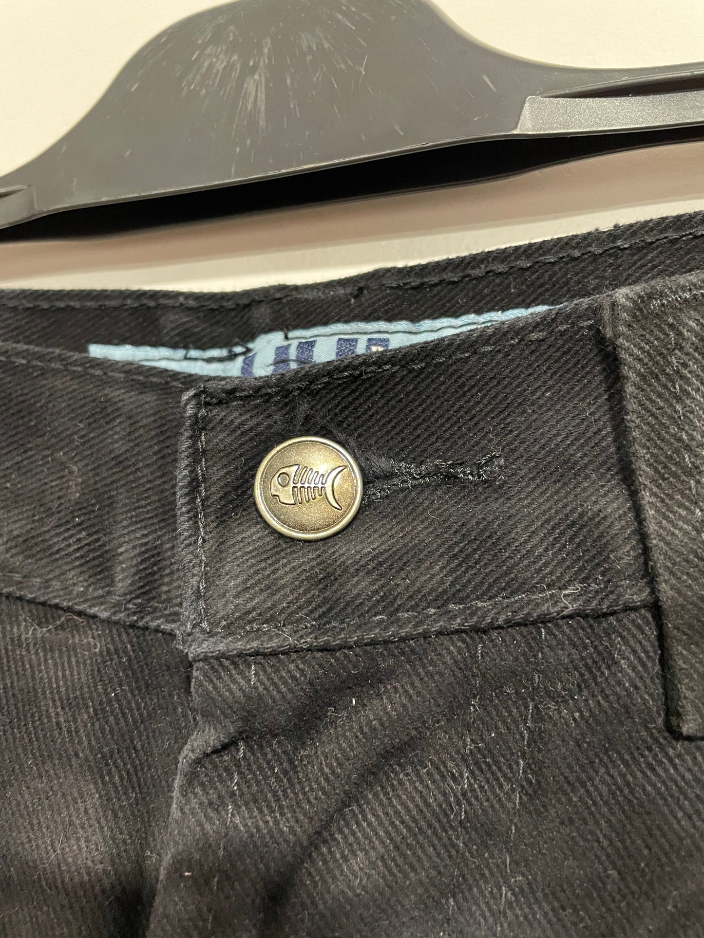 Jeans baggy Fishbone nero (C894)