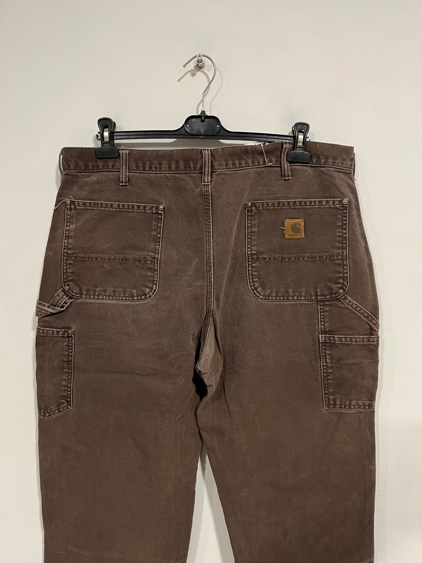 Jeans Carhartt double knee brown (F401)