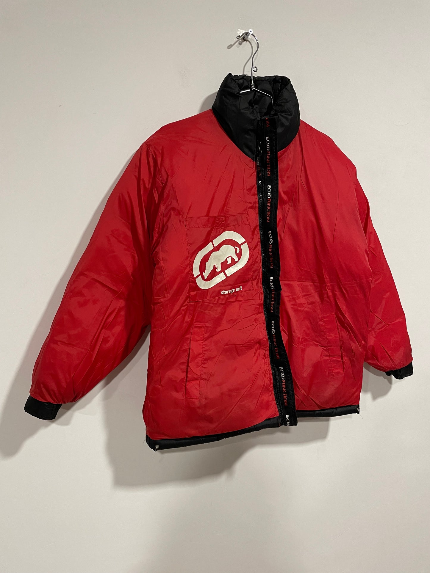 Raro giubbotto double face Ecko (C927)