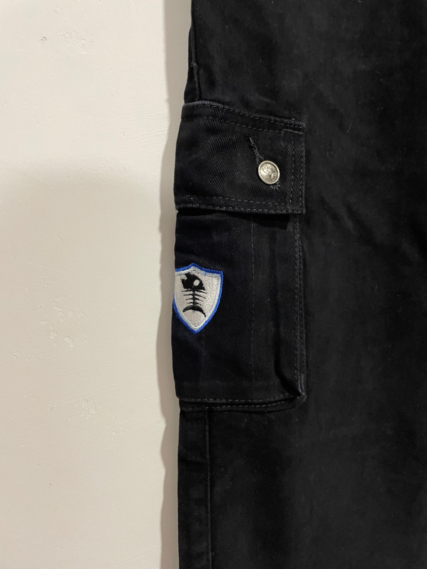Jeans baggy Fishbone nero (C894)