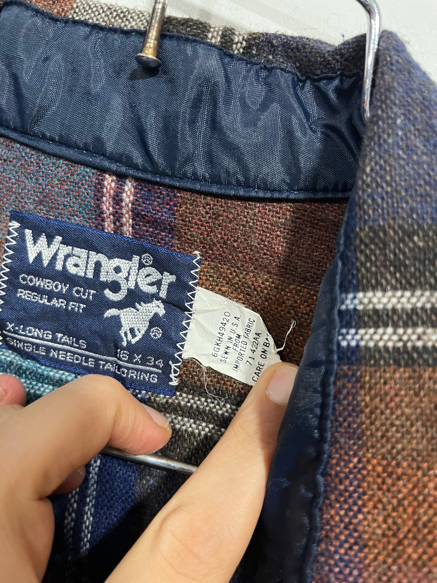 Camicia Wrangler in flanella (G639)