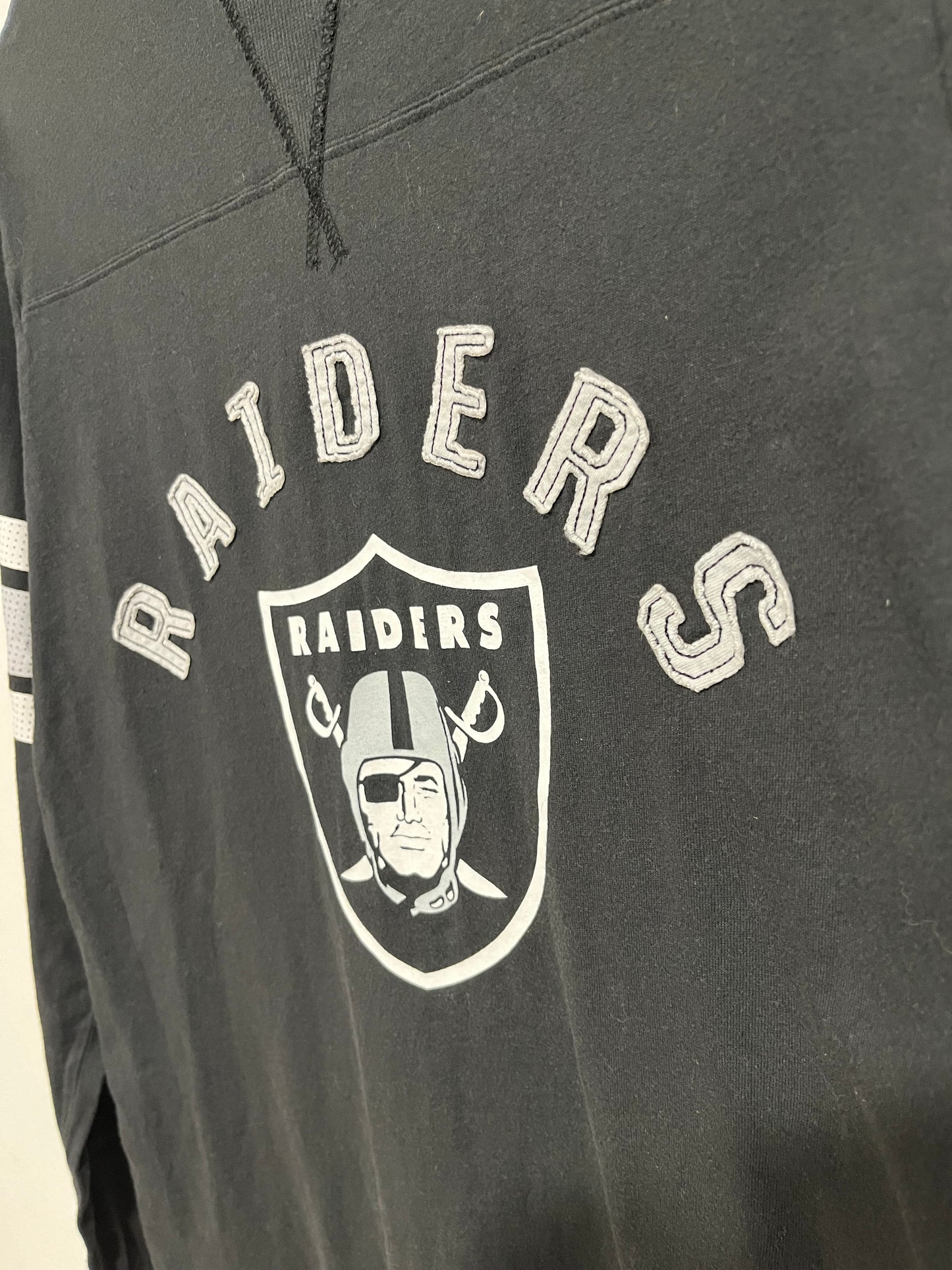 T shirt Majestic long sleeves Las Vegas Raiders (G168)