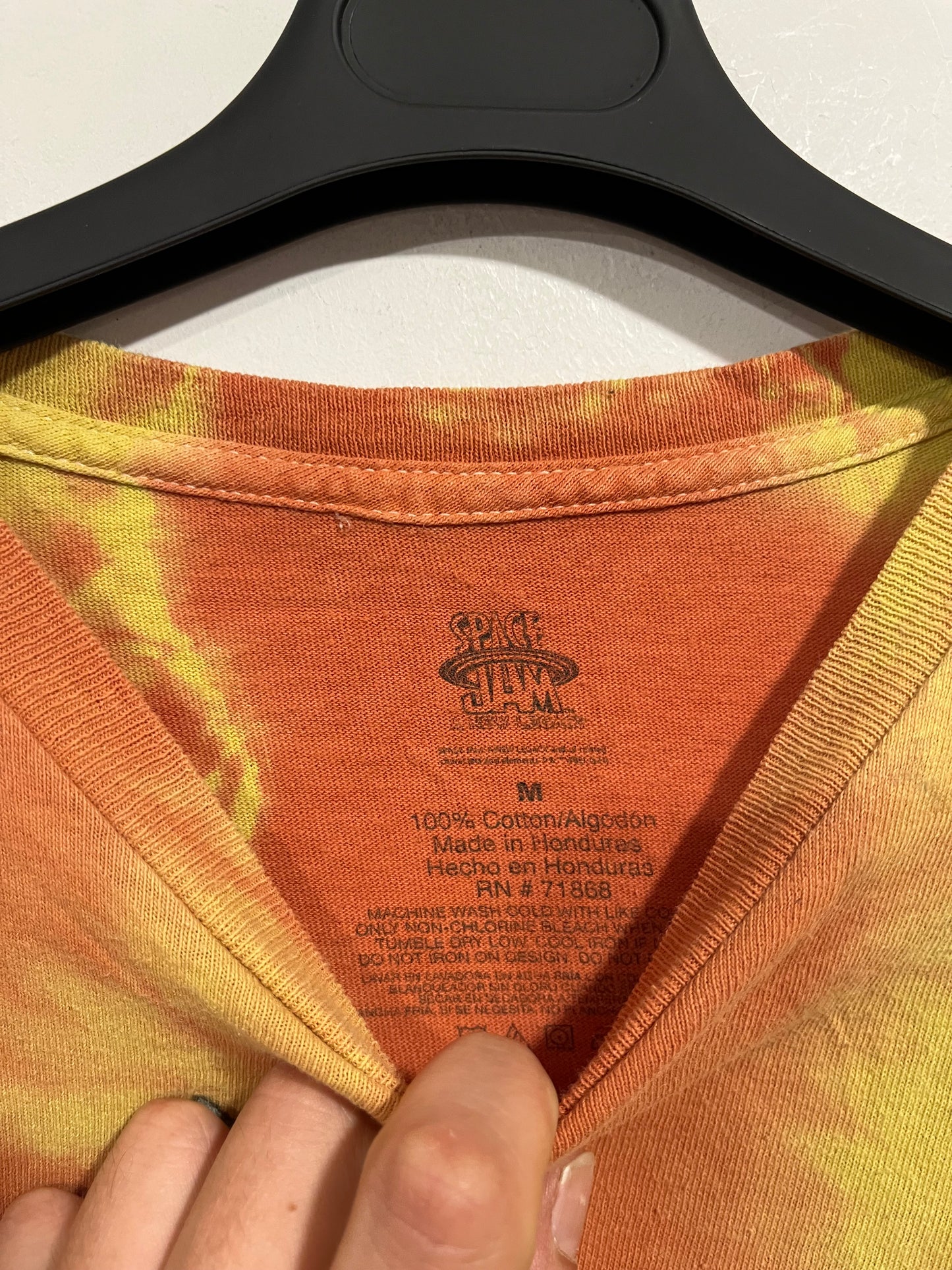 T shirt tie dye Space Jam official (G407)