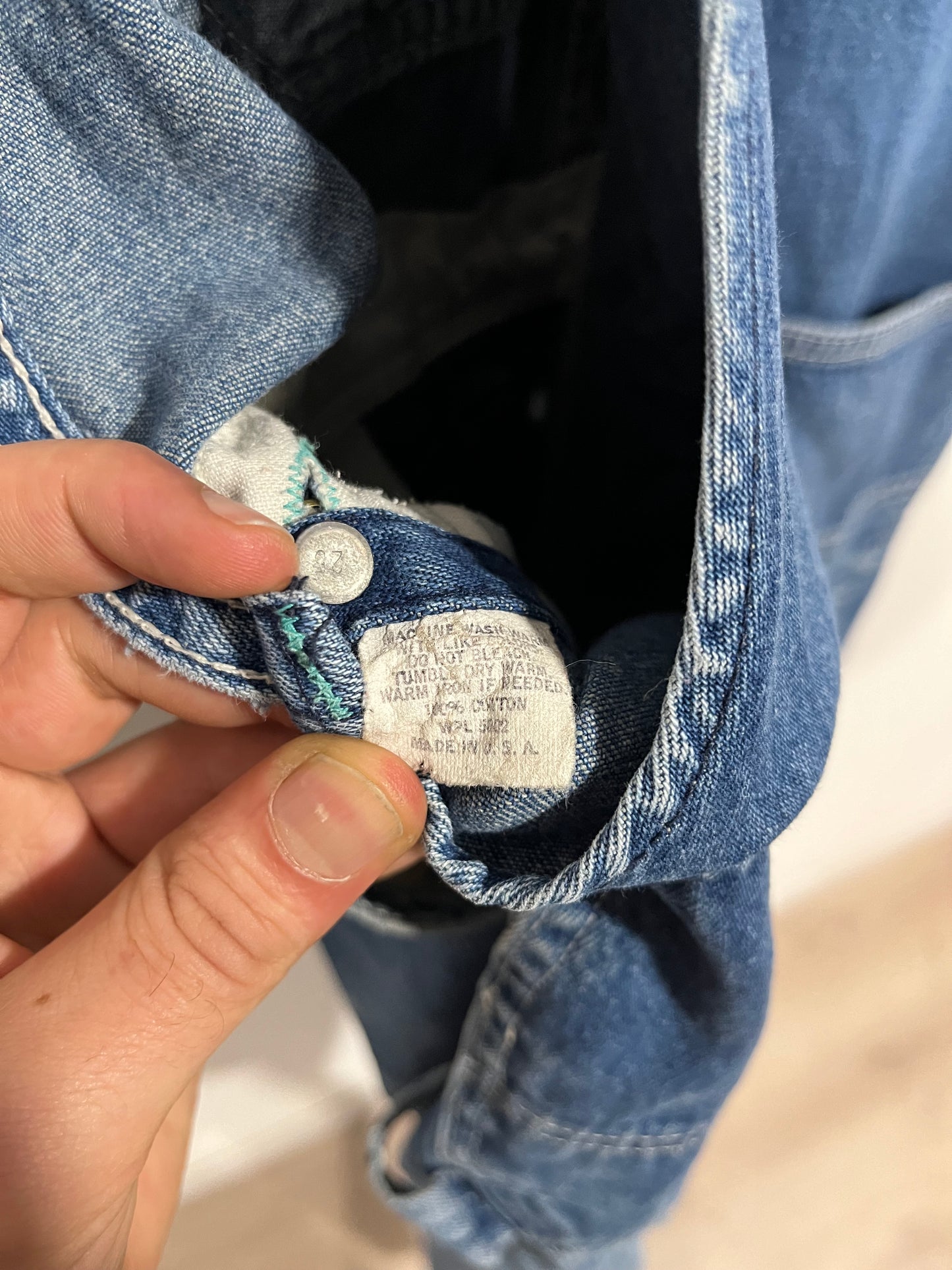 Salopette Liberty overalls made in USA (G372)