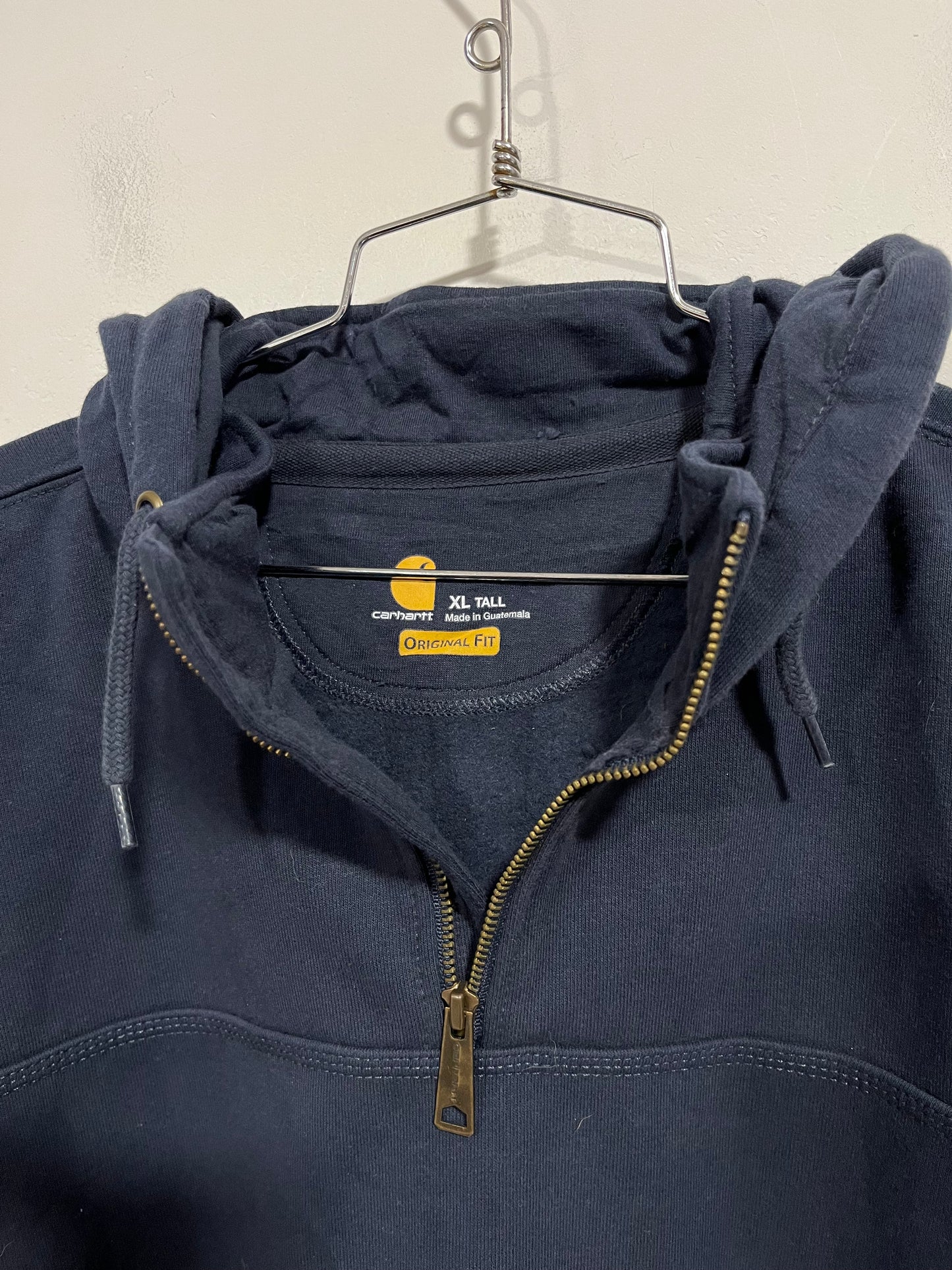 Felpa Carhartt quarter zip blu (G029)