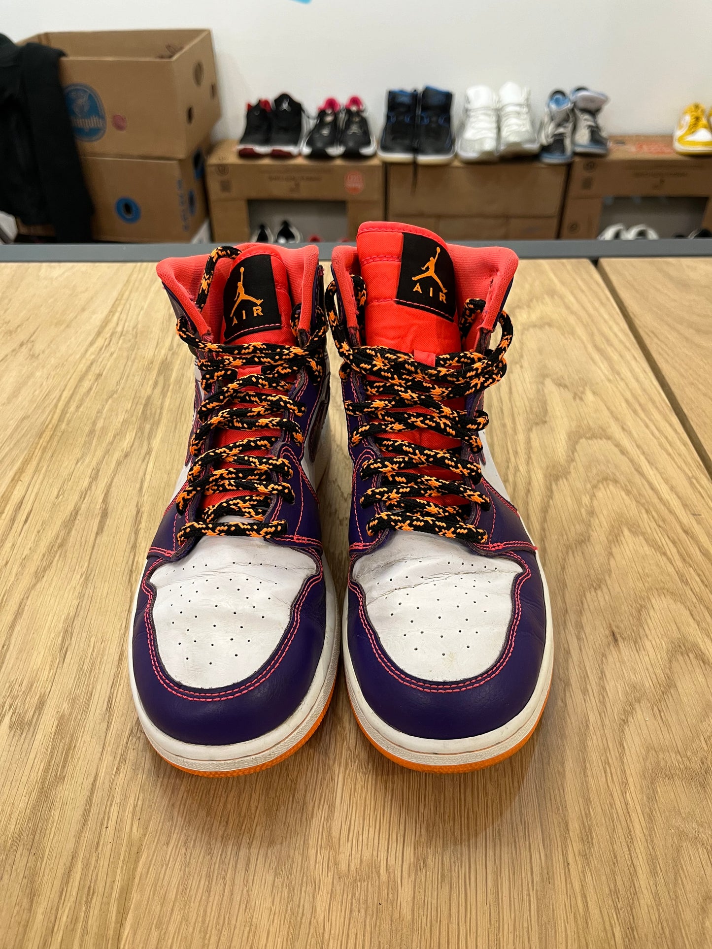 Jordan 1 high retro gs Taz 2014 (F888)