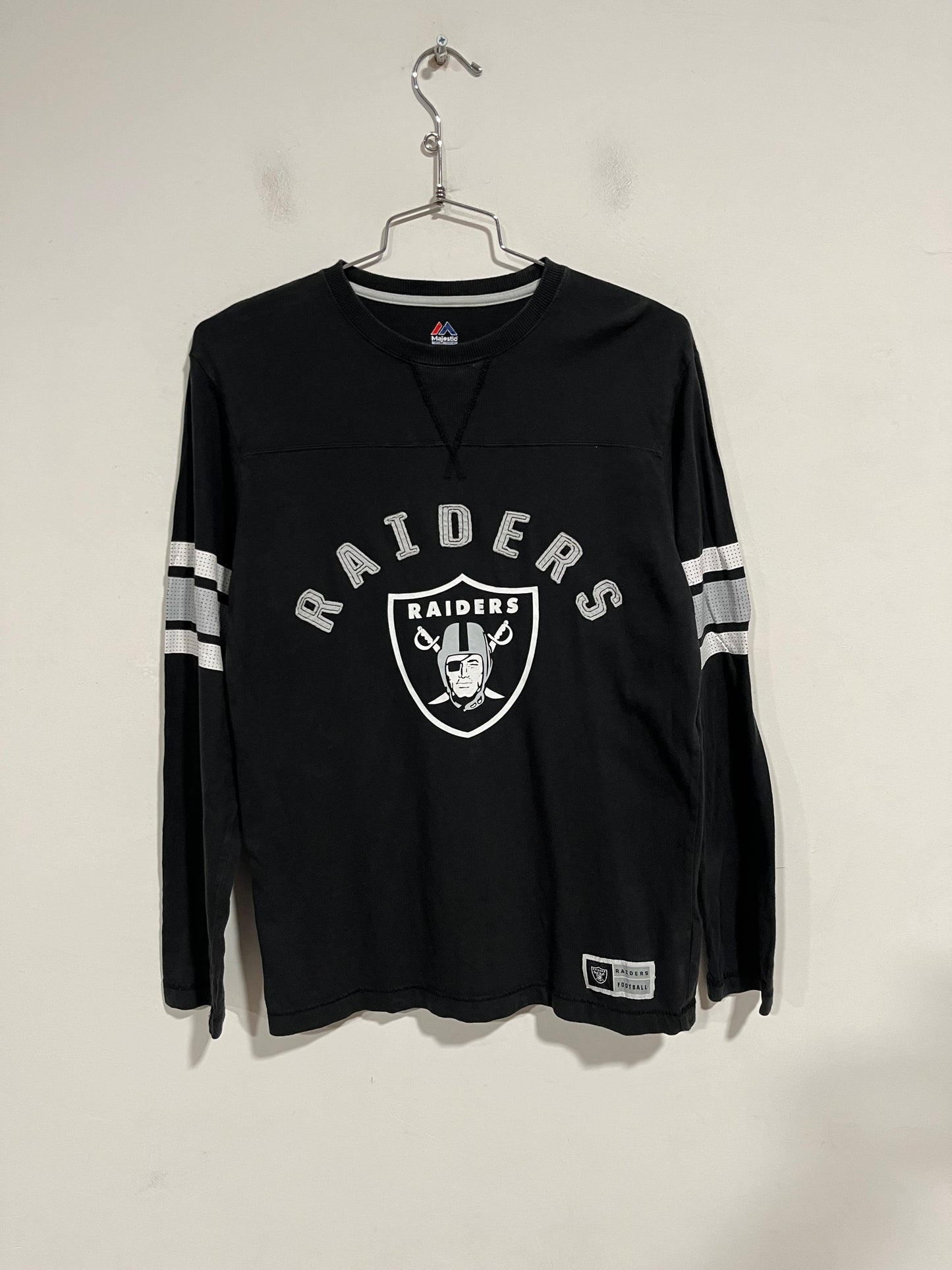 T shirt Majestic long sleeves Las Vegas Raiders (G168)