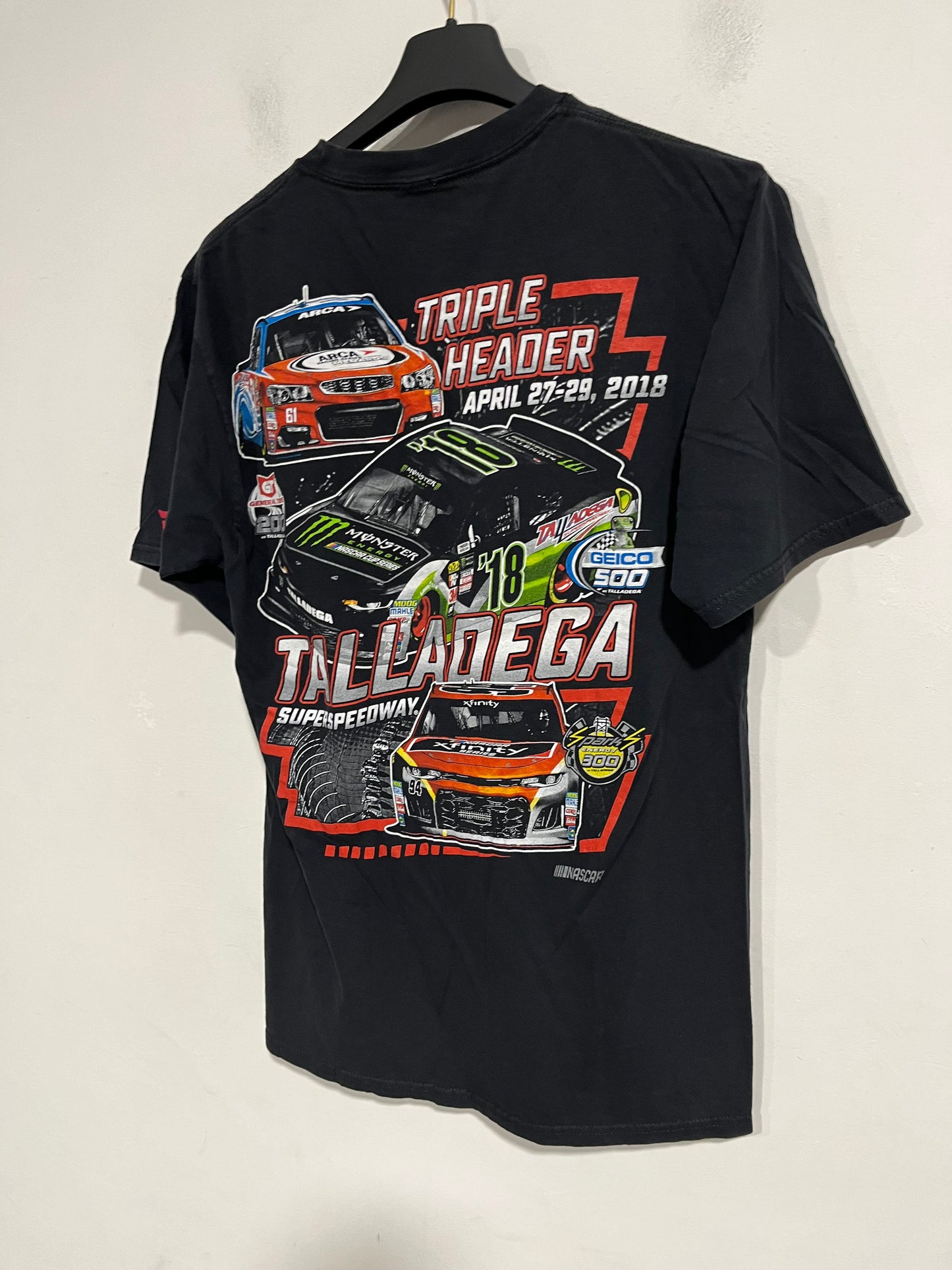 Rara t shirt Fanatics official NASCAR (G380)