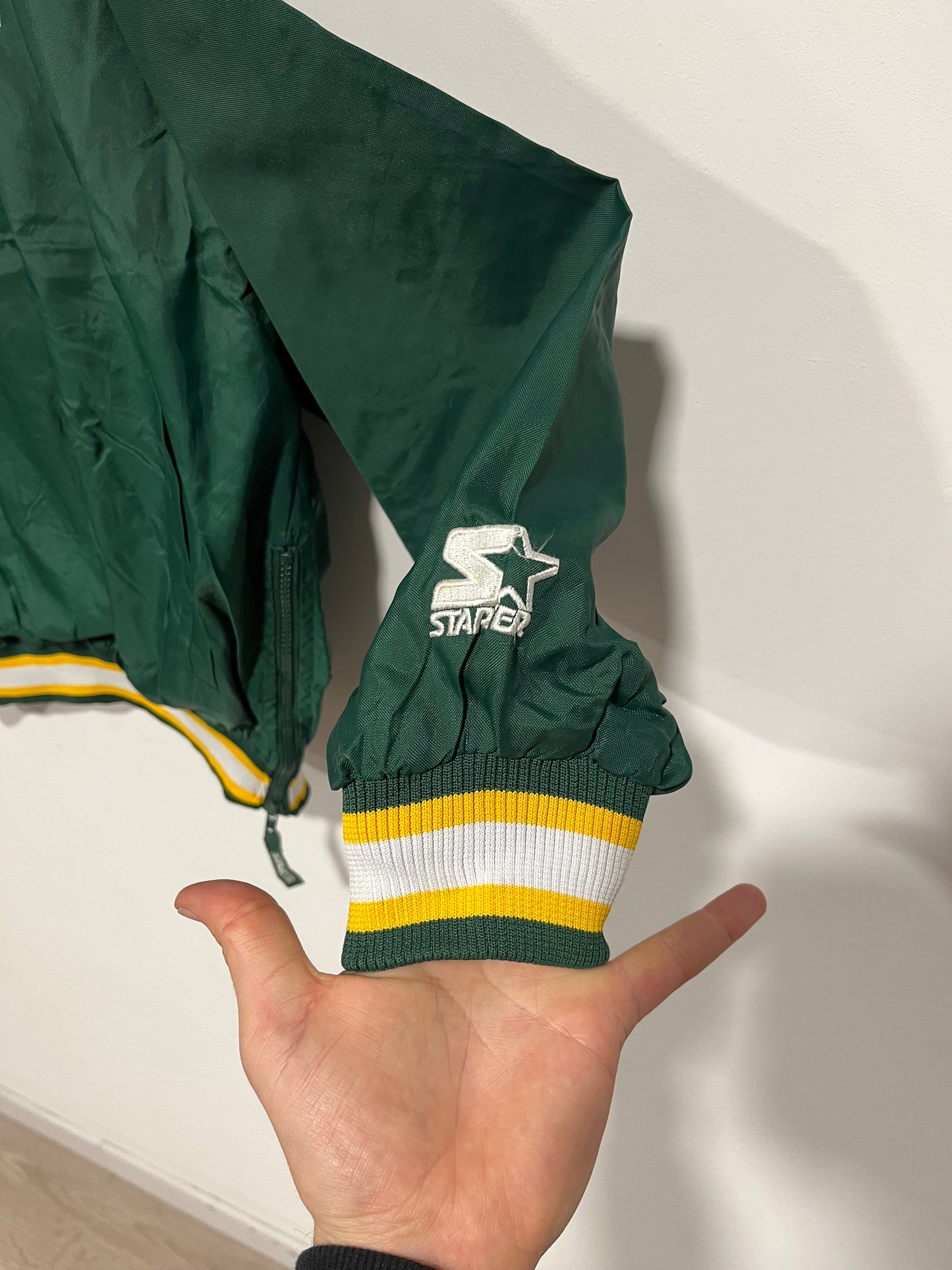 Rara Starter Jacket a casacca Green Bay Packers (G290)