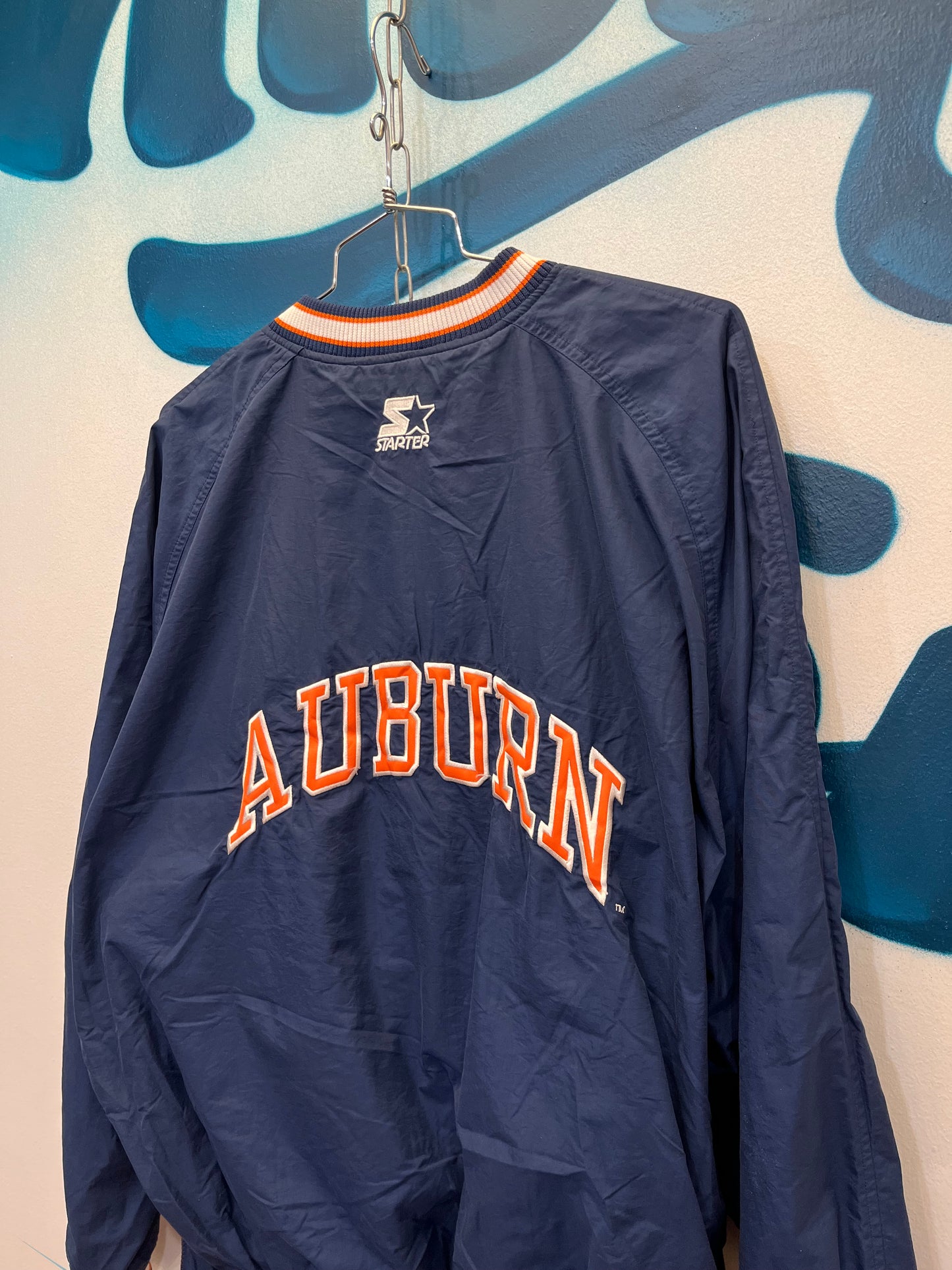 Giubbottino tracktop a casacca Starter Auburn Tigers (F137)