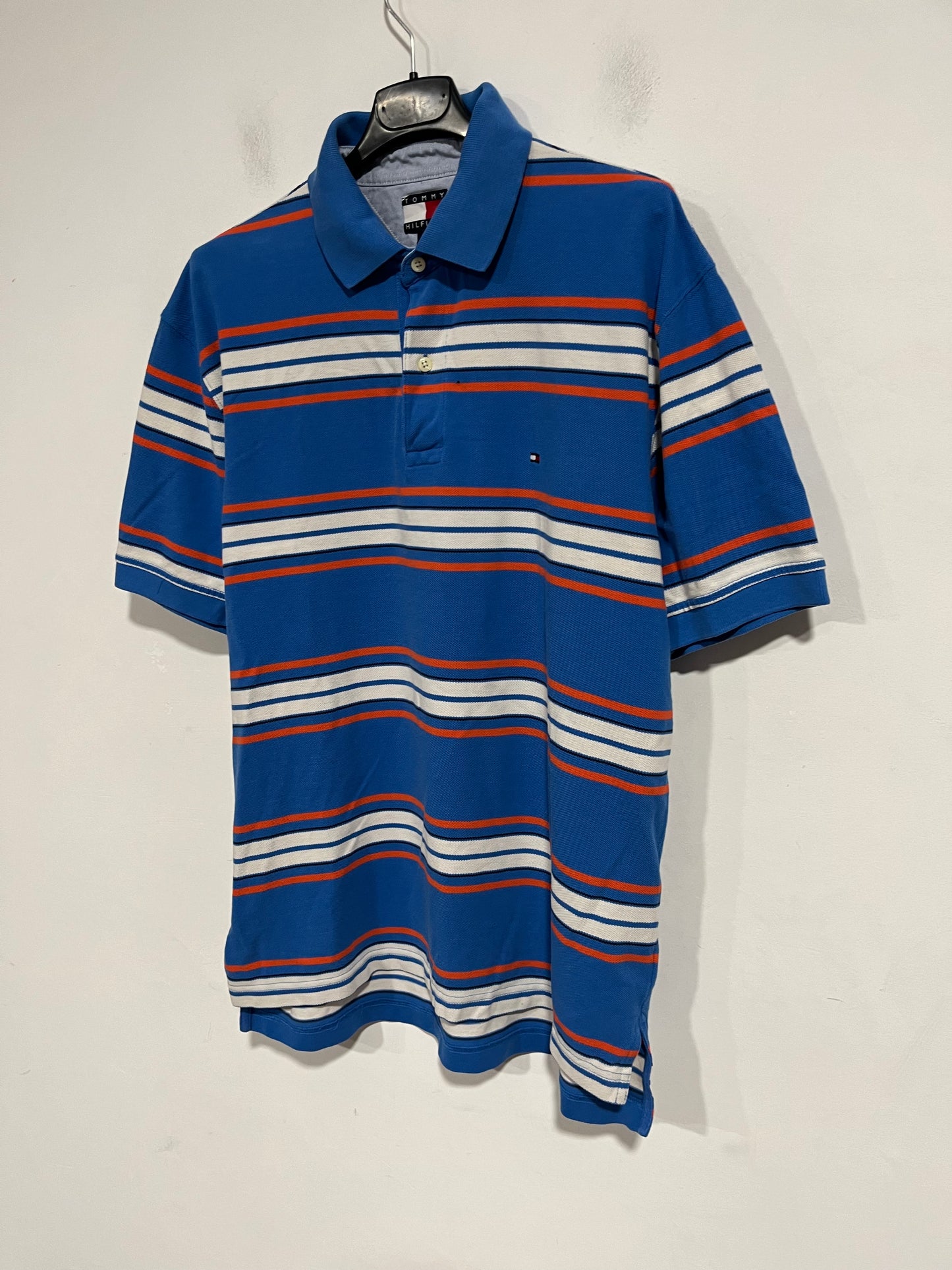 Polo Tommy Hilfiger vintage a righe (G230)