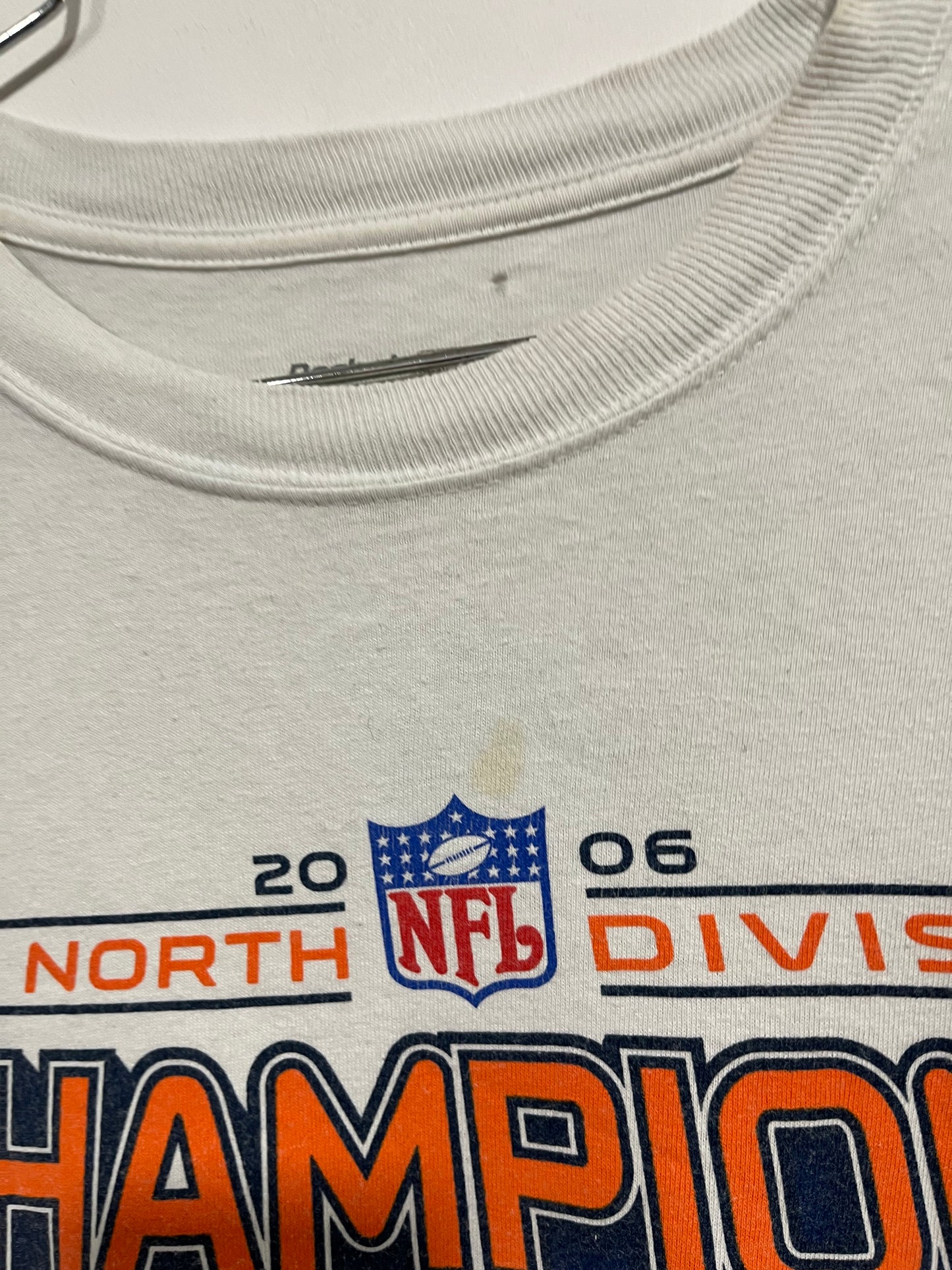 Rara t shirt NFL celebrativa Chicago Bears 2006 champions (G570)