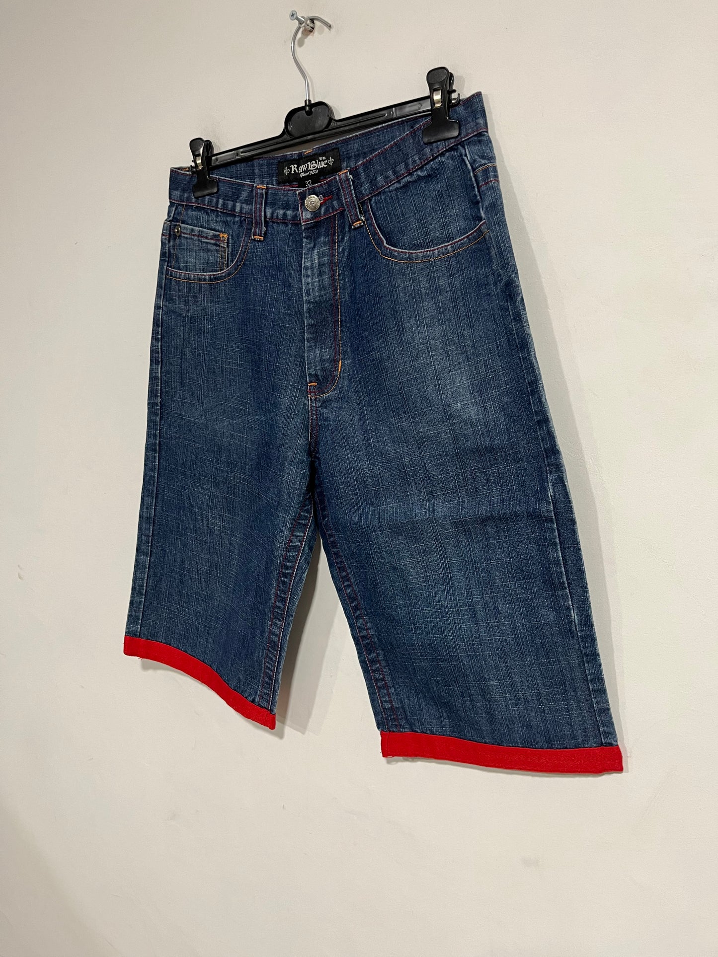 Jorts baggy RAW Blue (G550)