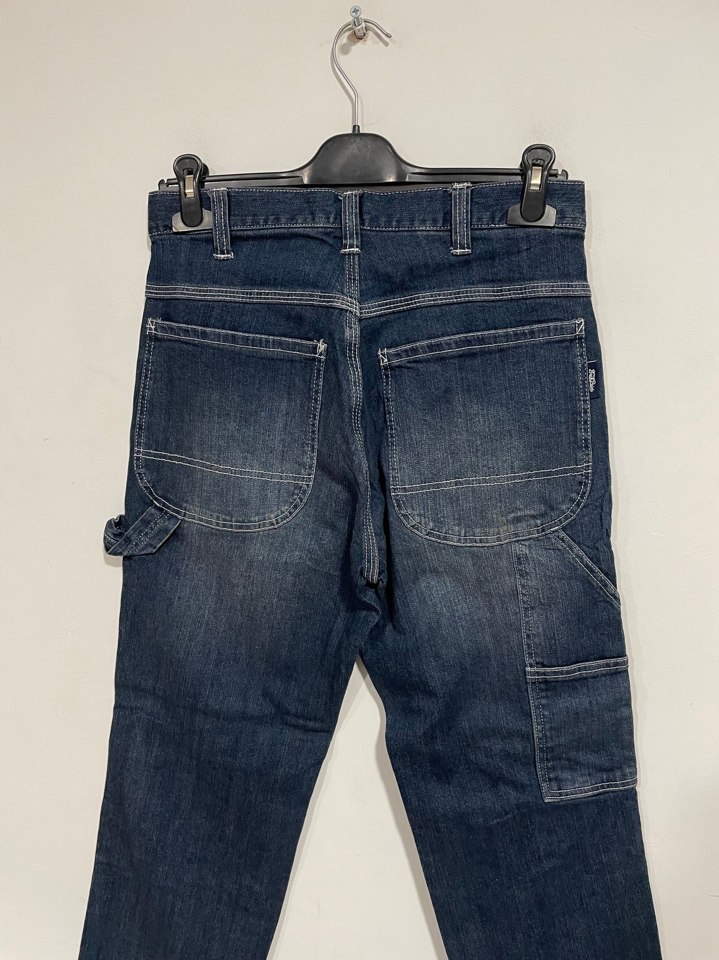 Jeans baggy Back point (D319)