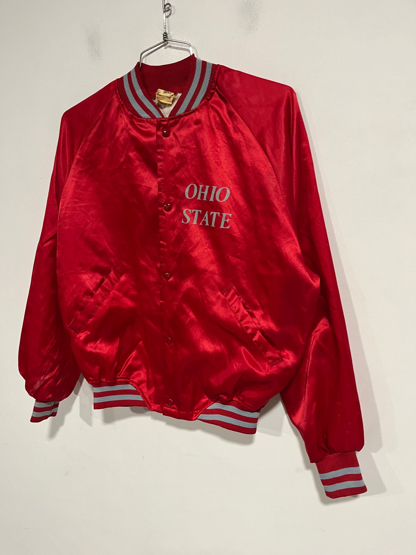 Raro bomber jacket primaverile Chalk Line NCAA Ohio State (G107)