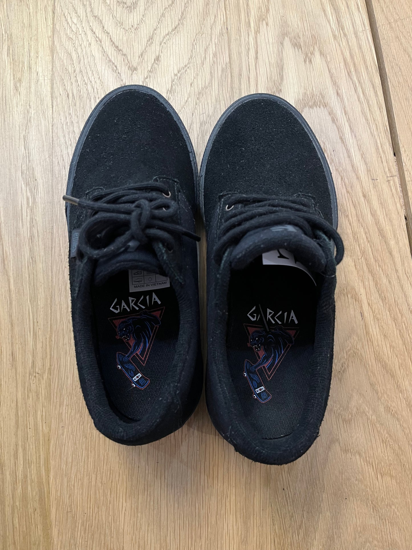 Scarpe Etnies Jameson Vulc nere nuove con scatola (G311)