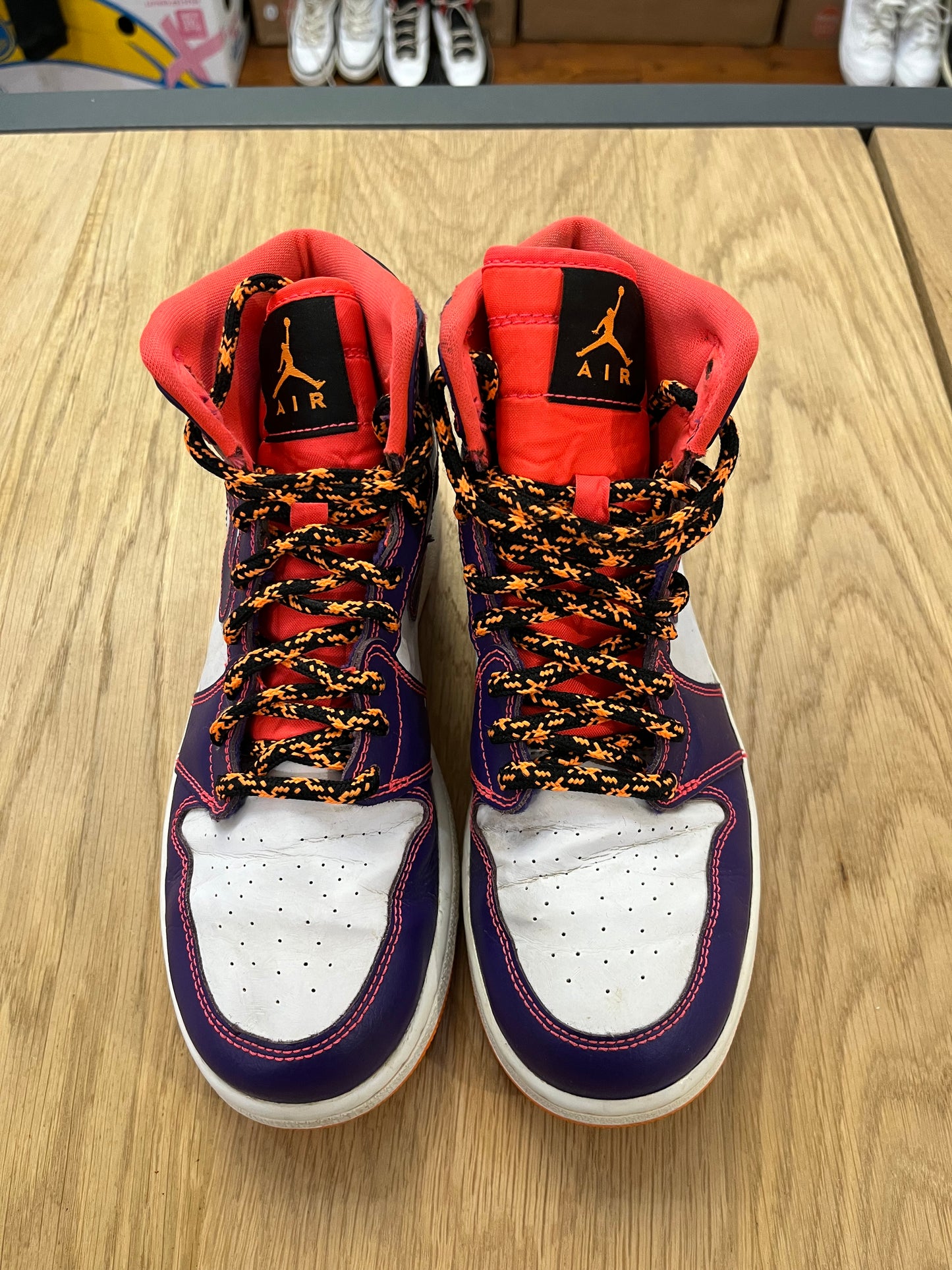 Jordan 1 high retro gs Taz 2014 (F888)