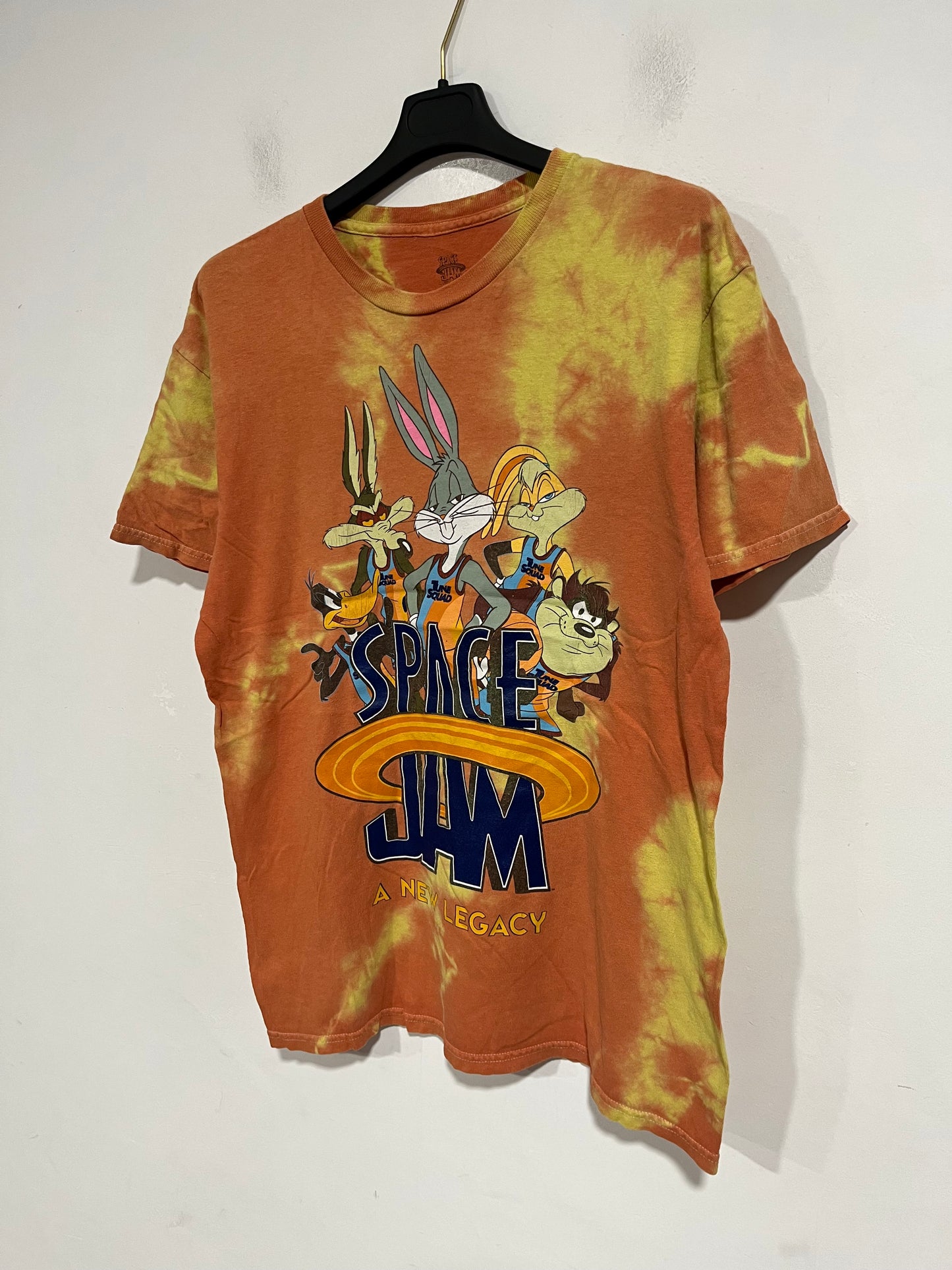 T shirt tie dye Space Jam official (G407)